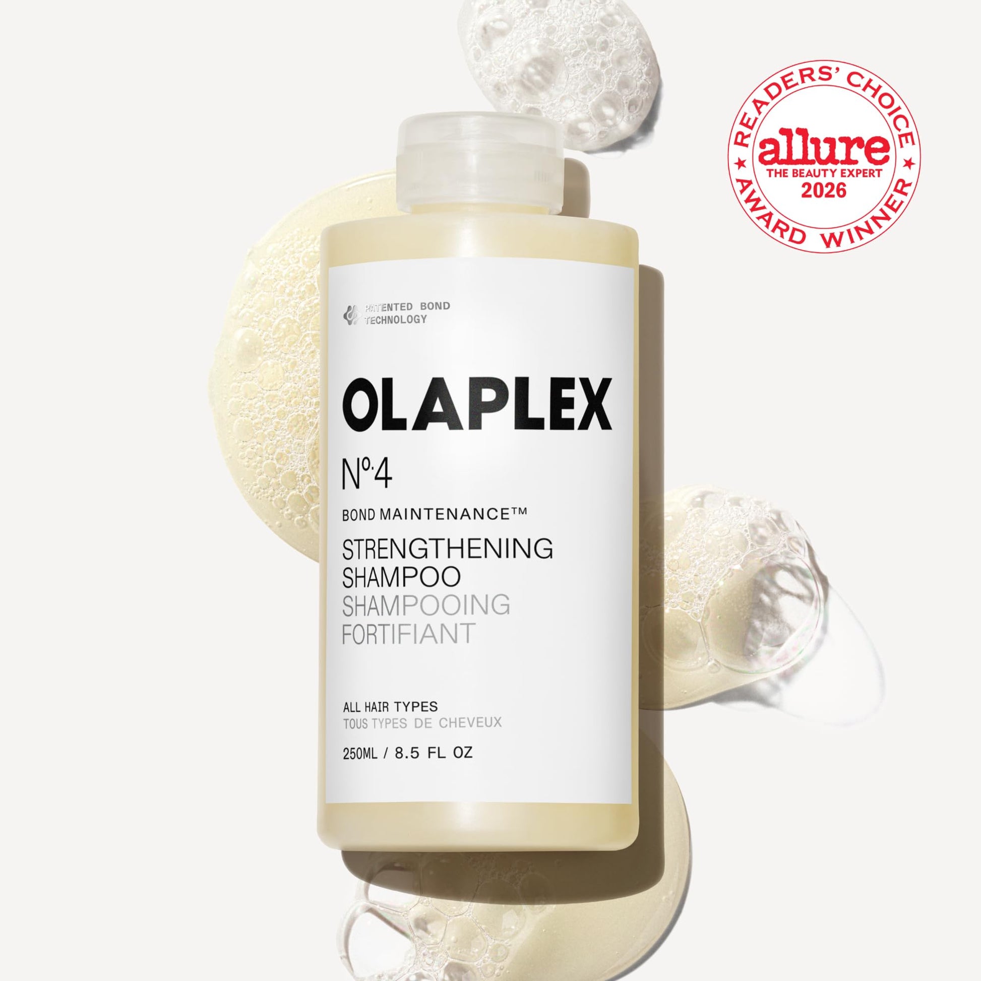 OLAPLEX N°.4 Bond Maintenance™ Strengthening Shampoo | Bond Repair, 250 mL