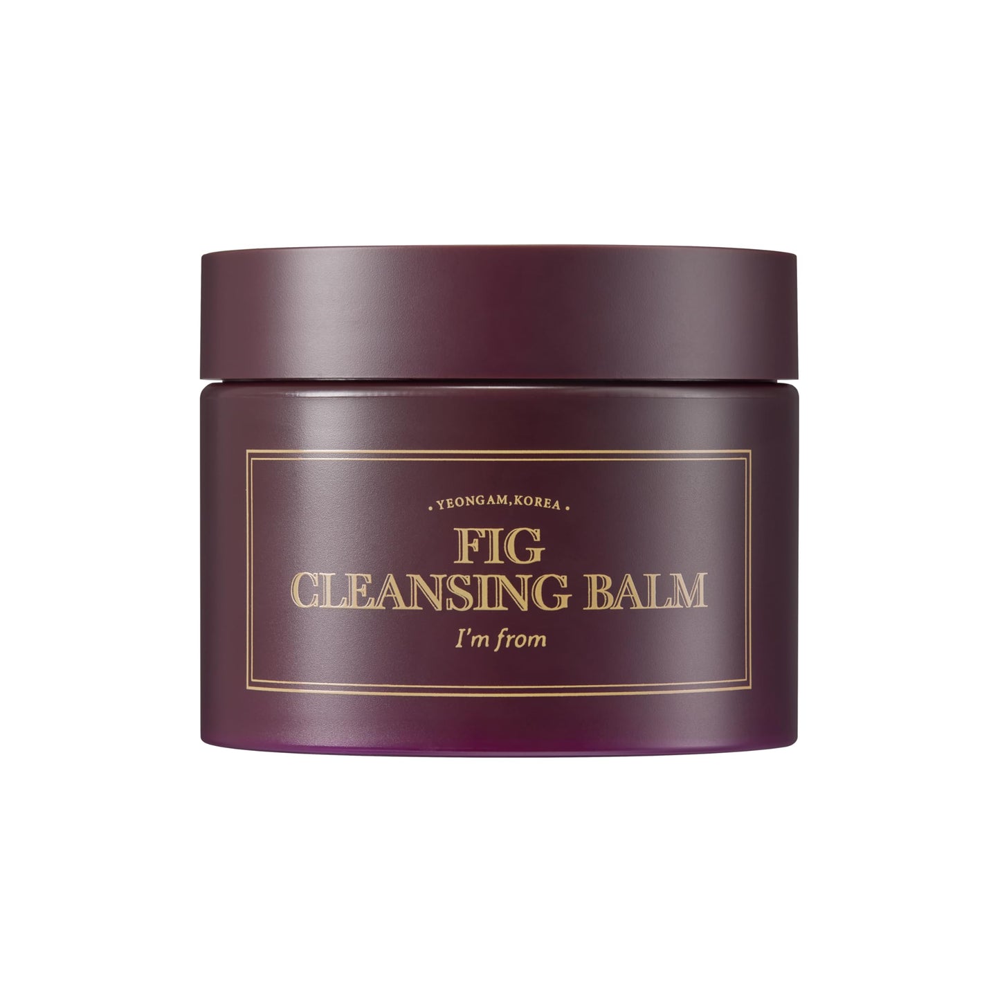 I'm from Fig Cleansing balm, korean makeup remover, vegan, Easy to rinse off, Fig oil water 7.8%