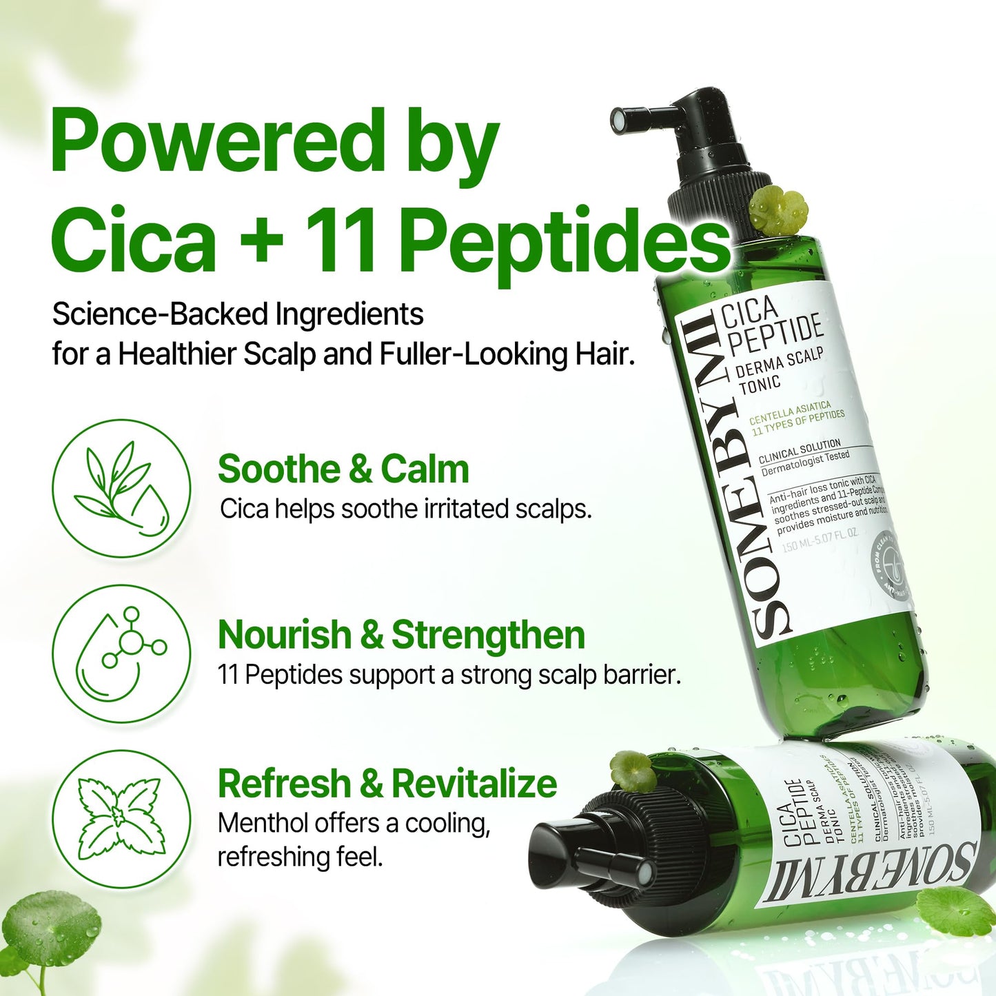 SOME BY MI Cica Peptide Derma Scalp Tonic 5.07 fl oz