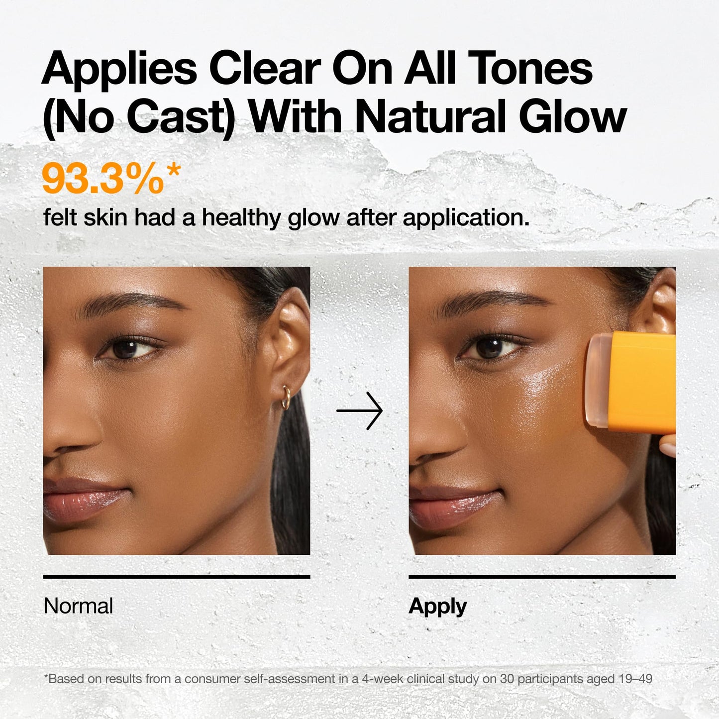 Anua Invisible Glow Sun Stick, SPF 50, Broad Spectrum UV Protection, Lightweight Sheer Finish for