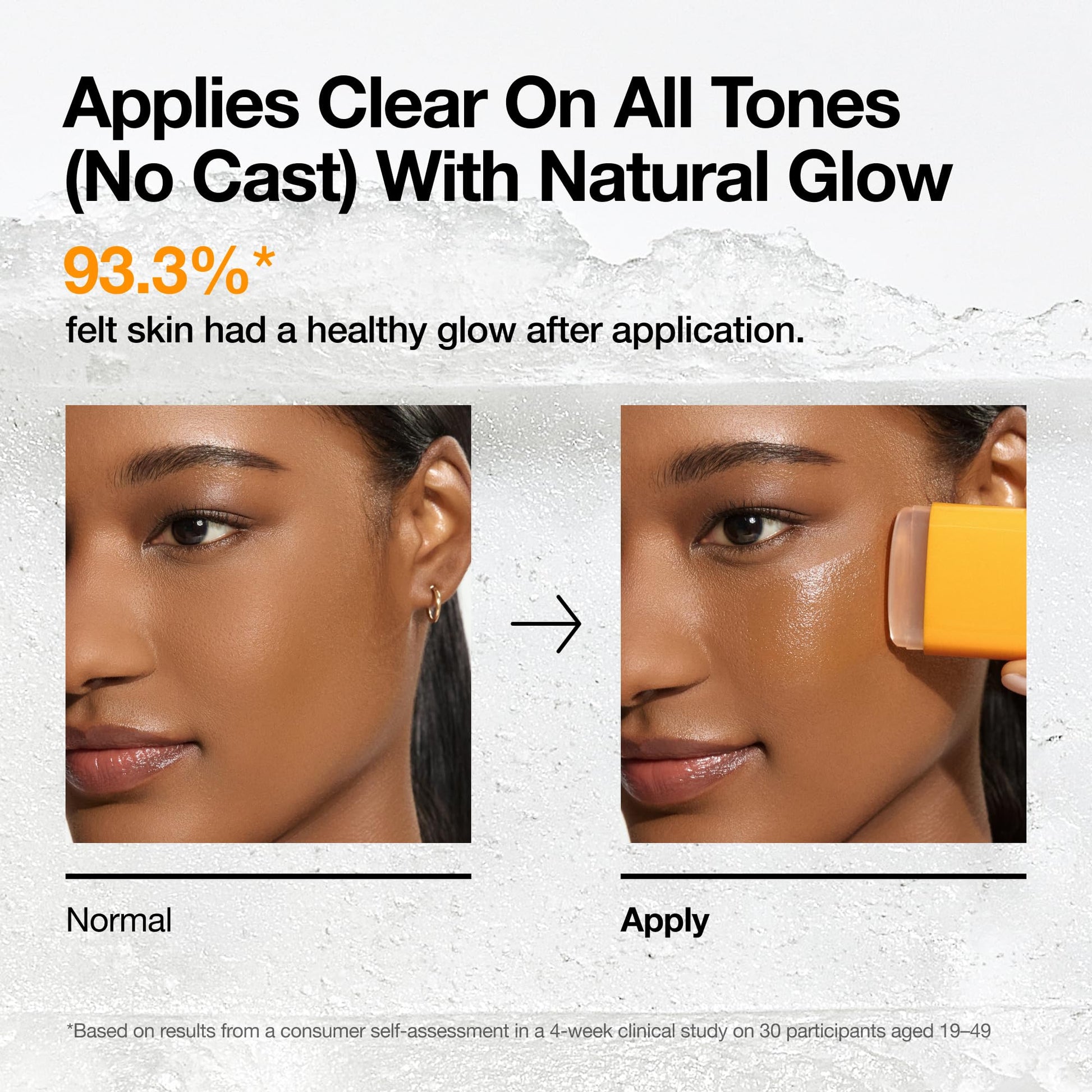 Anua Invisible Glow Sun Stick, SPF 50, Broad Spectrum UV Protection, Lightweight Sheer Finish for