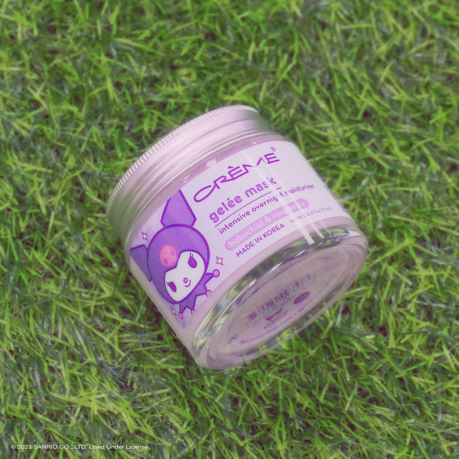 The Crème Shop x Kuromi Gelée Mask (Bakuchiol & Raspberry)