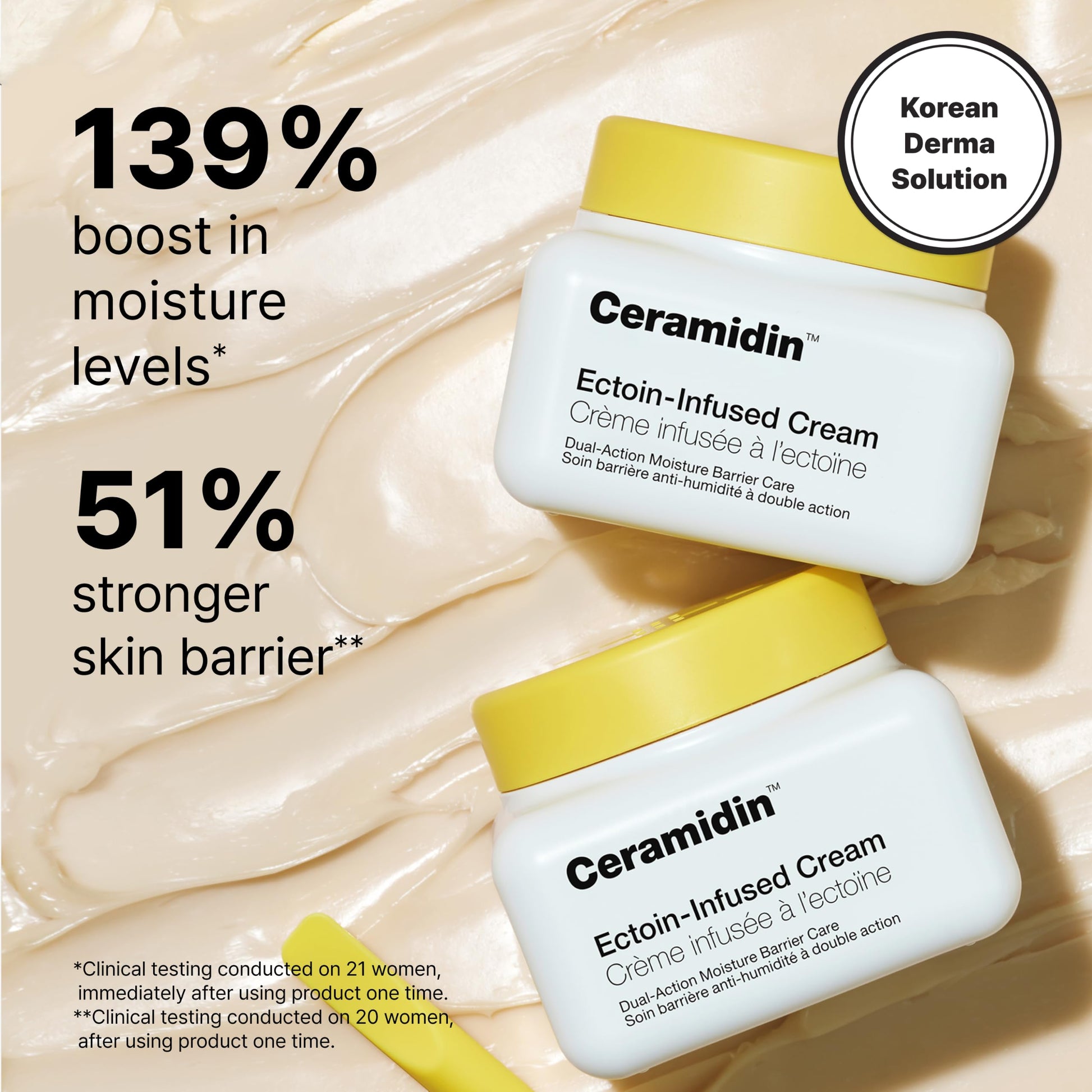 Dr.Jart+ Ceramidin Ectoin-Infused Korean Face Cream Moisturizer for Dry Skin | Korean Skin Care
