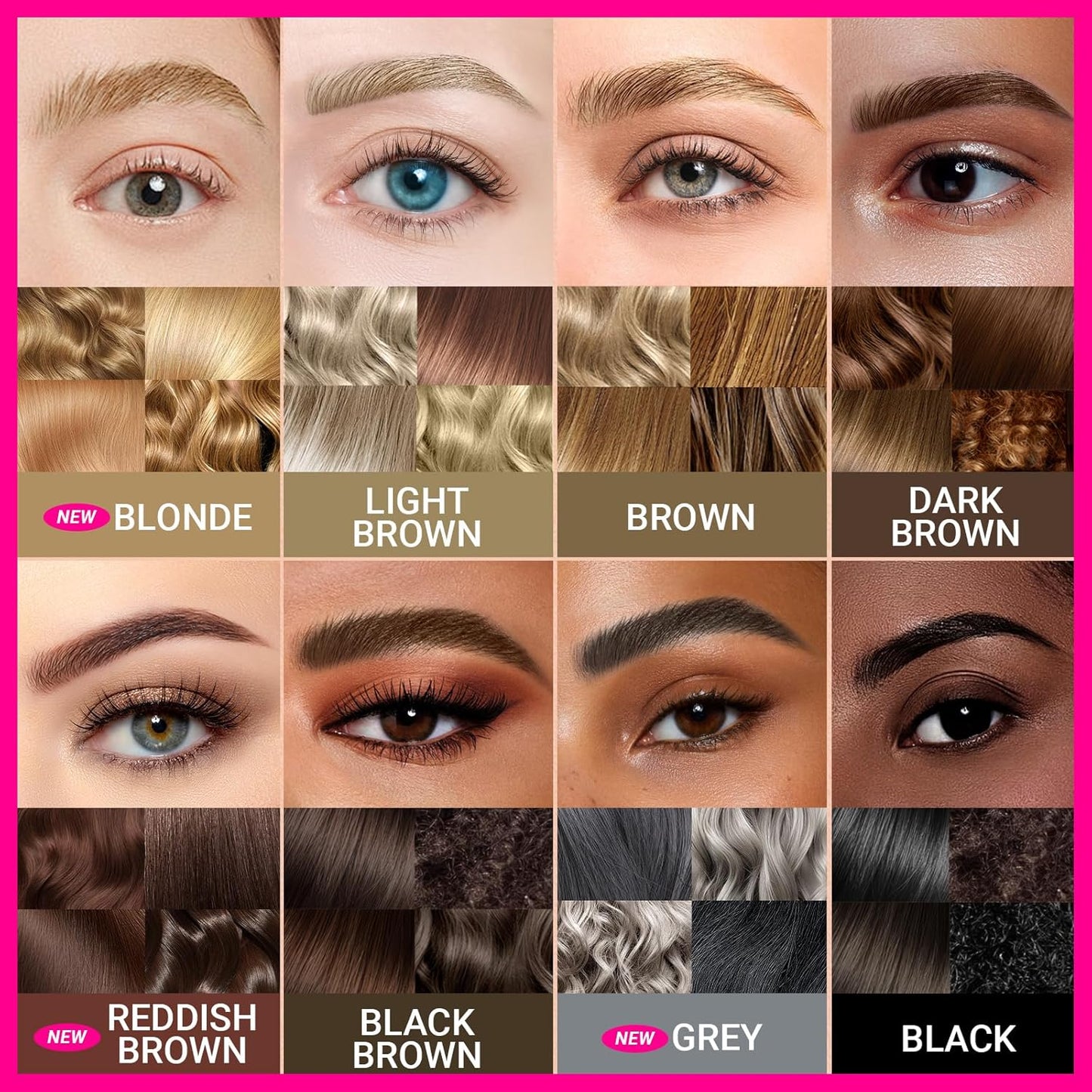 iMethod Curved Eyebrow Pen - 2-in-1 Dual-Ended Eyebrow Pencil with Curved Tip and Precise Brush-Tip for Natural Hair-Like Brows, Eyebrow Pencils for Women, Long Lasting, Grey