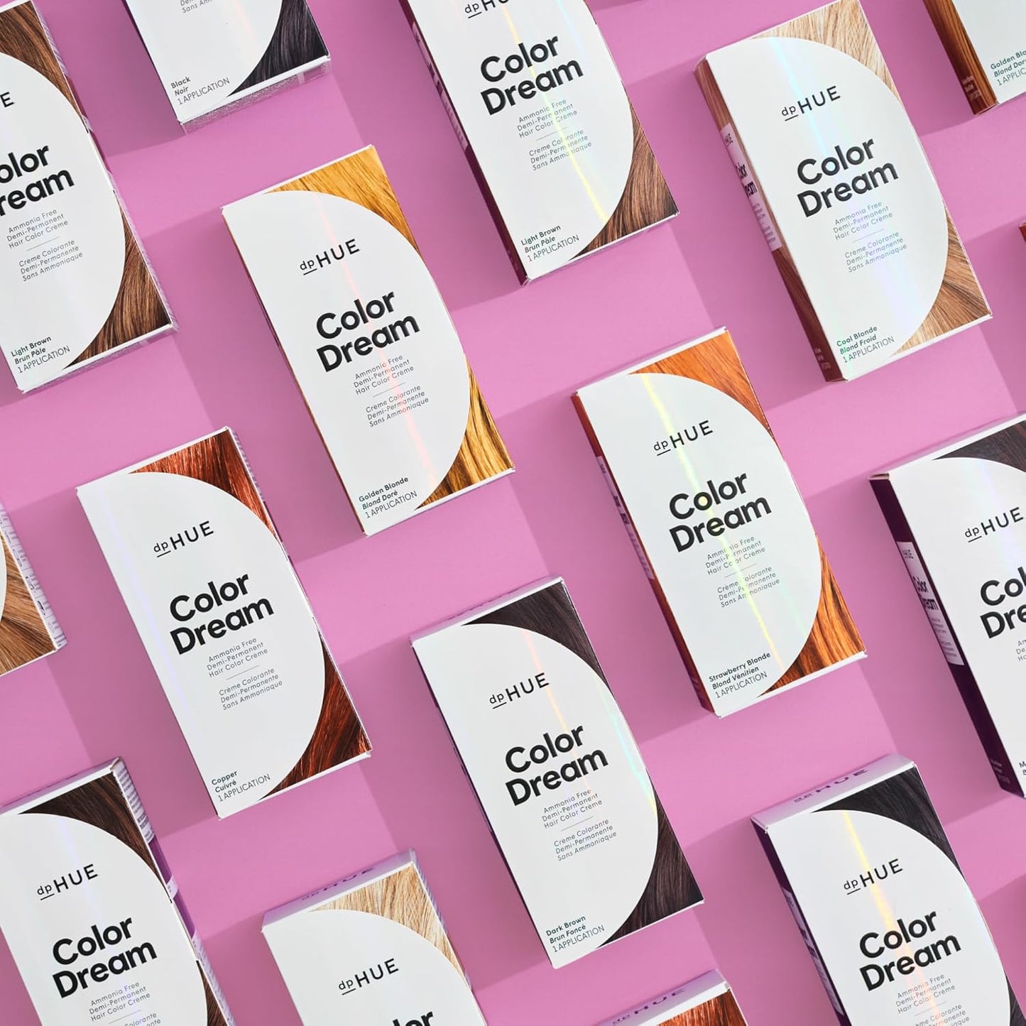 dpHUE Color Dream, Copper - Ammonia-Free, Demi-Permanent Hair Color - Lasts 16 Washes - Boosts Shine - Paraben & Sulfate Free, Leaping Bunny Certified