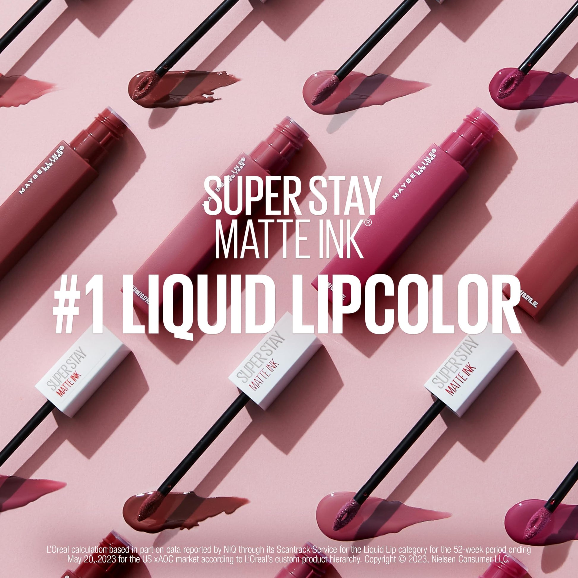 Maybelline Super Stay Matte Ink Liquid Lipstick Makeup, Long Lasting High Impact Color, Up to 16H