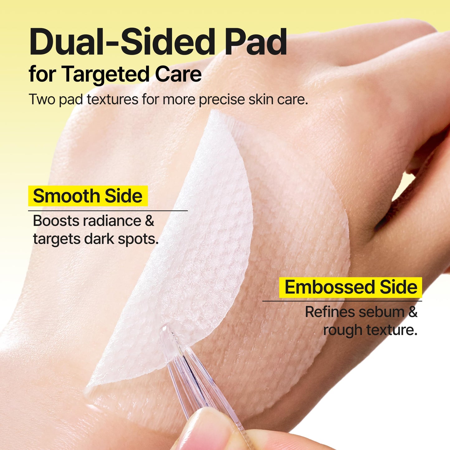 GOODAL Green Tangerine VITA C Toner Pads [Advanced Ver.] - Dark Spot Care Pads for Clear, Radiant