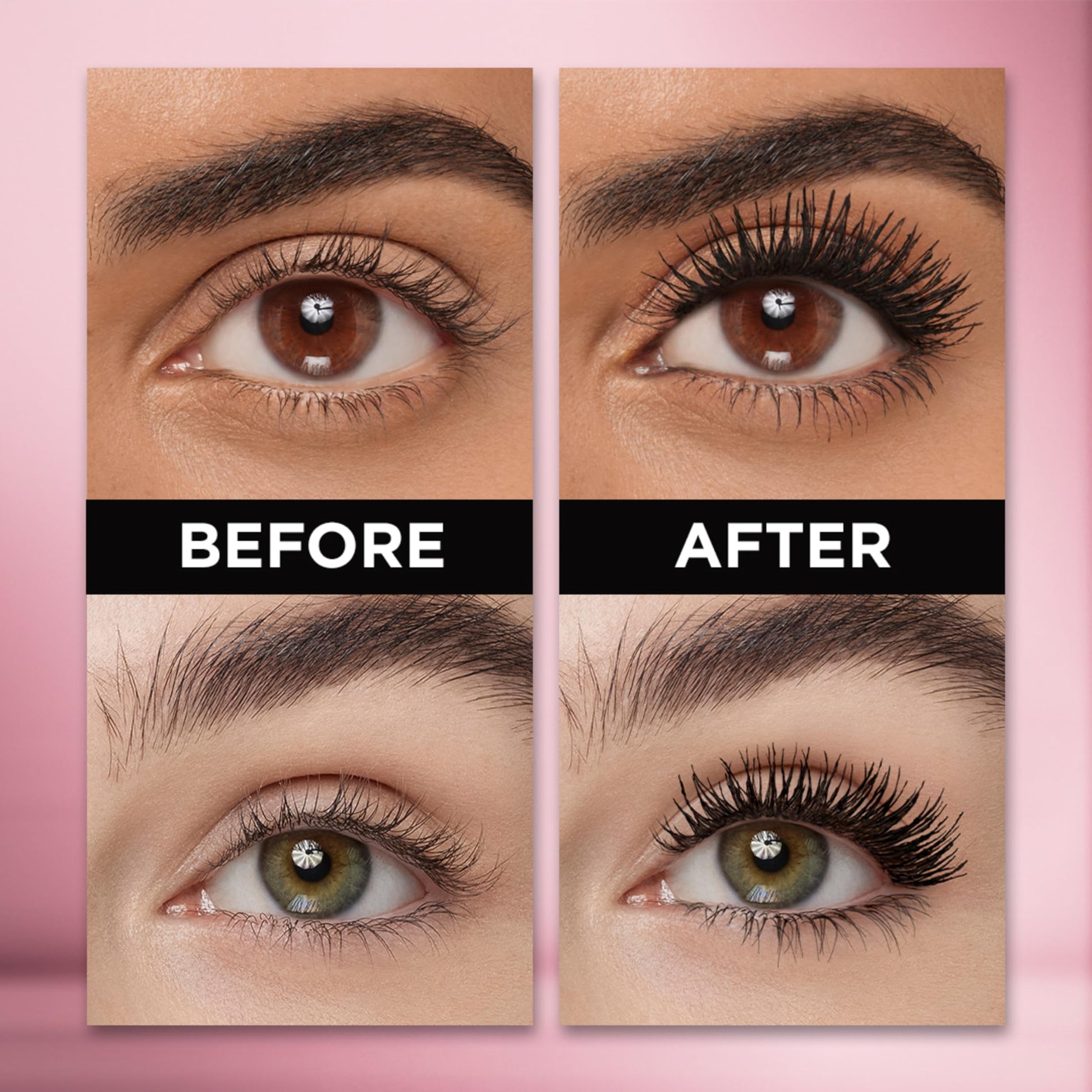 L’Oréal Paris Makeup Voluminous Lash Paradise Mascara, Voluptuous Volume, Intense Length, Feathery