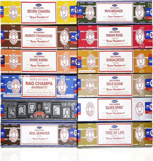 Satya 12 Assorted Pack 15 Gram x 12 Packs Pack 2nd