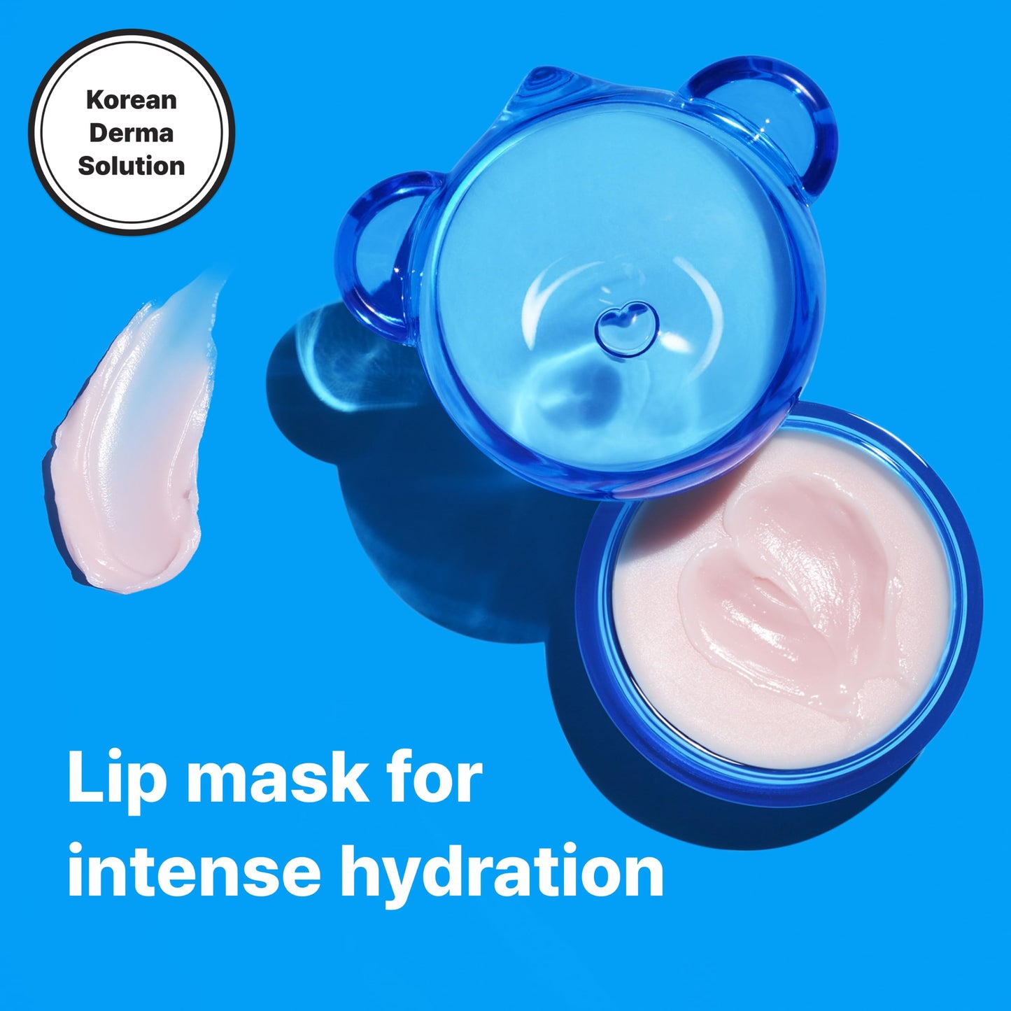 Dr.Jart+ Vital Hydra Solution Jelly Bear Korean Lip Mask Overnight with Hyaluronic Acid, Clear and