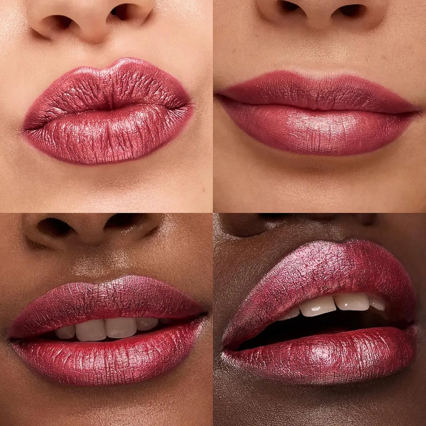 FOCALLURE Glisten Opal Shine Lipstick, High Impact Lip Color, Moisturizing Tinted Lip Balm, Lightweight & Hydrating Formula for Lip Care, ONE BITE