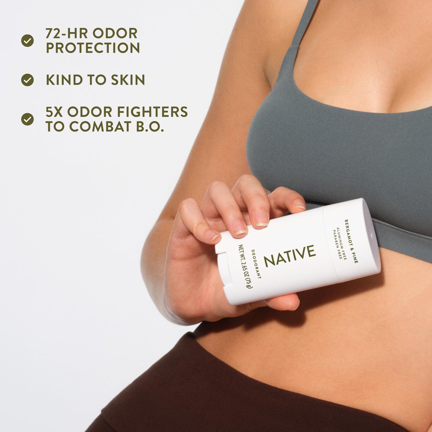 Native Deodorant Contains Naturally Derived Ingredients, 72 Hour Odor Control, Deodorant for Women