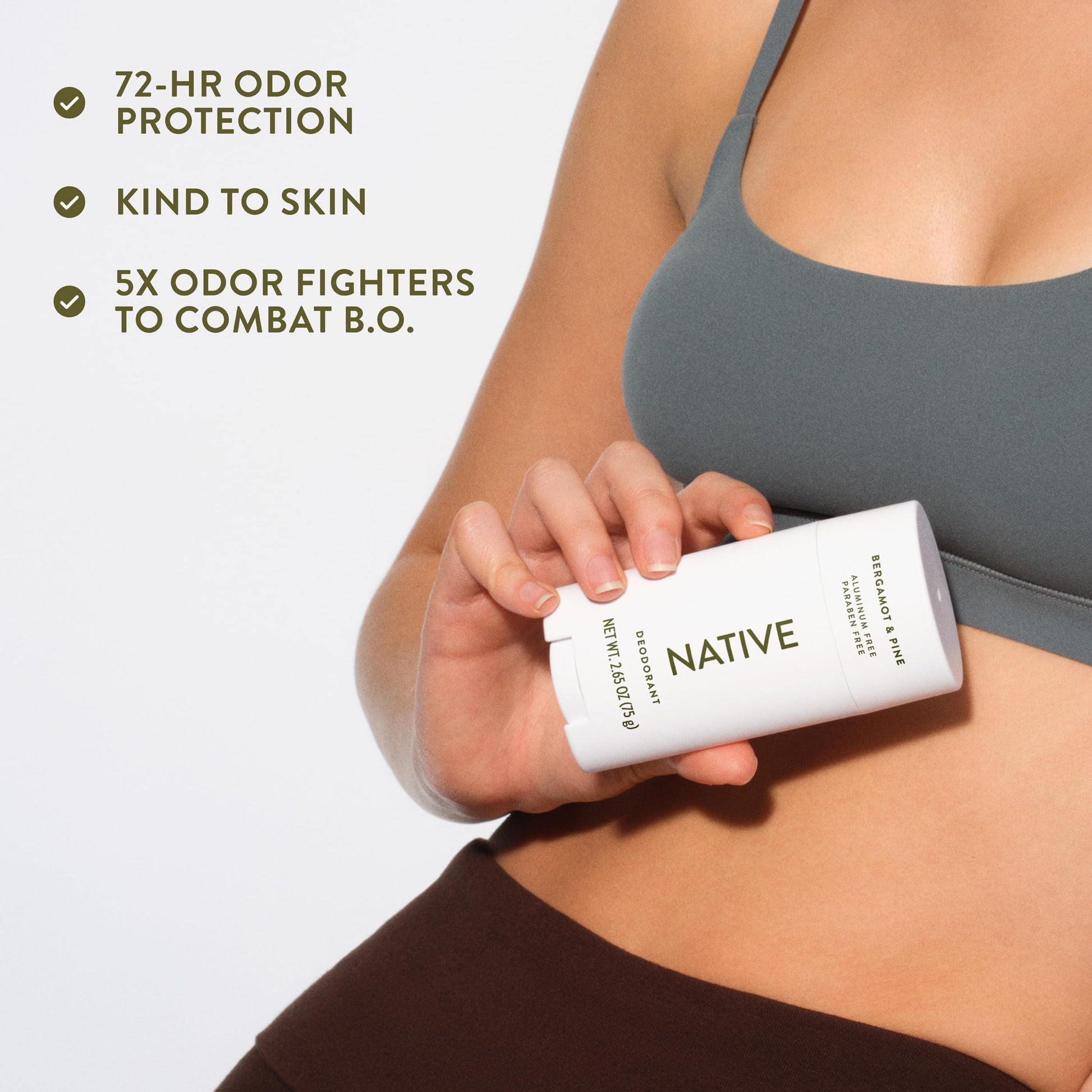 Native Deodorant Contains Naturally Derived Ingredients, 72 Hour Odor Control, Deodorant for Women