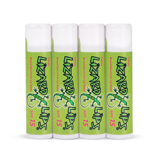 Lizard Lips SPF 15 Lip Balm (Citrus)