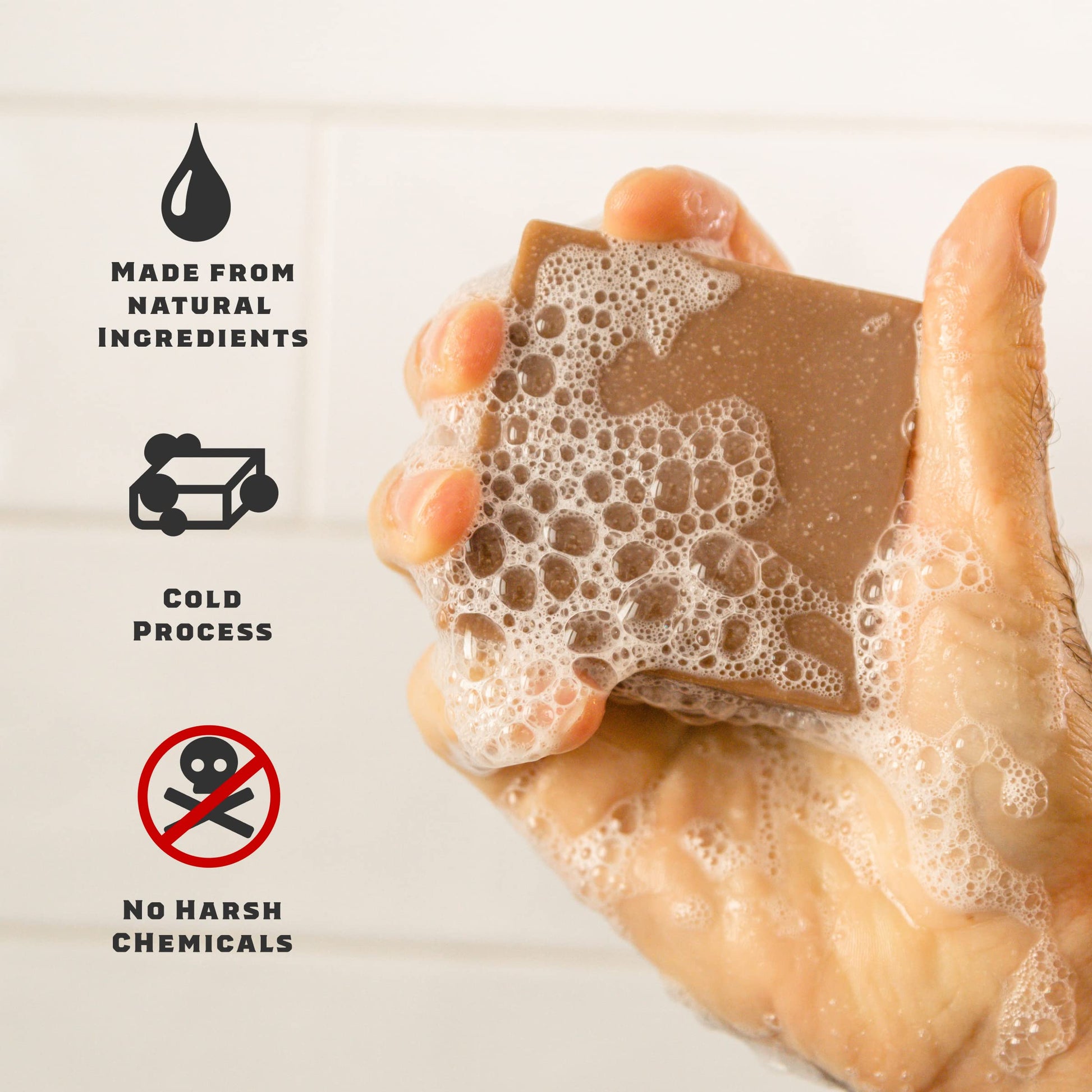Dr. Squatch Natural Men’s Bar Soap - Cold Process Body Soap Bar with Natural Oils - Gifts for Men