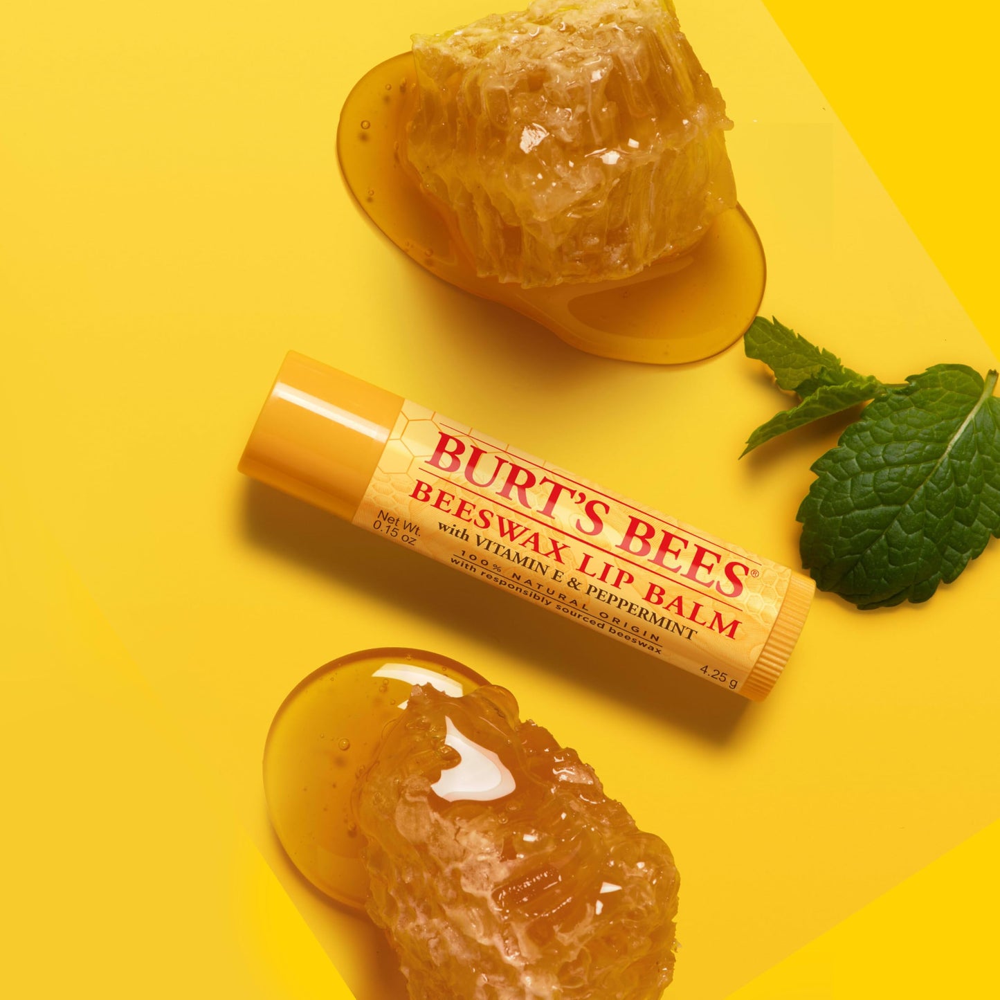 Burt's Bees Lip Balm, Original Beeswax, 0.15 oz., 12 Tubes