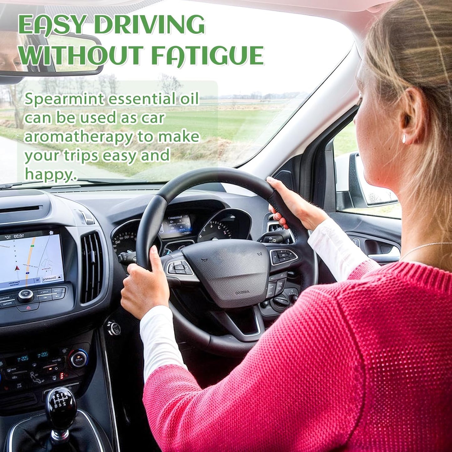 EVOKE OCCU Spearmint Oil for Inhibit Facial Hair Growth, Air Freshening, Added to Creams & Lotions - 4 Fl Oz