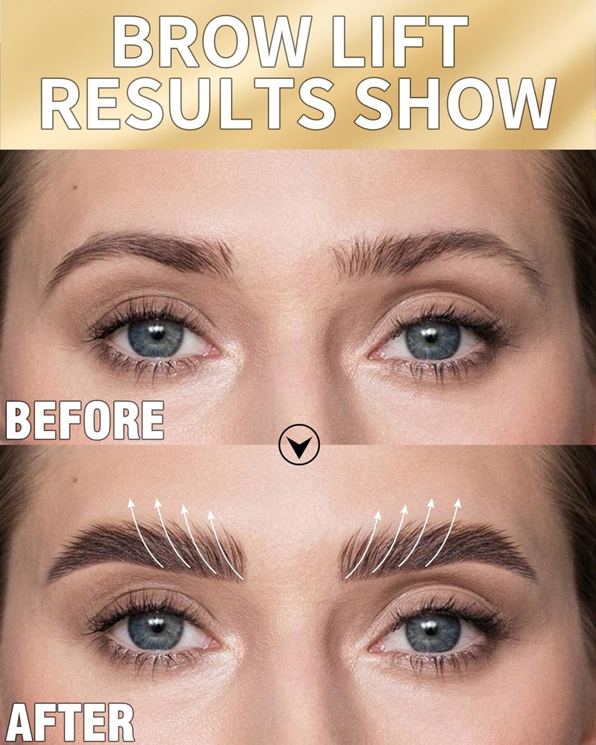 Vivandra Brow Lamination Kit 5 PACK Sachets – At Home DIY Brow Lift Kit for Fuller, Thicker Eyebrows, Easy to Use, Suitable for Beginners & Professionals