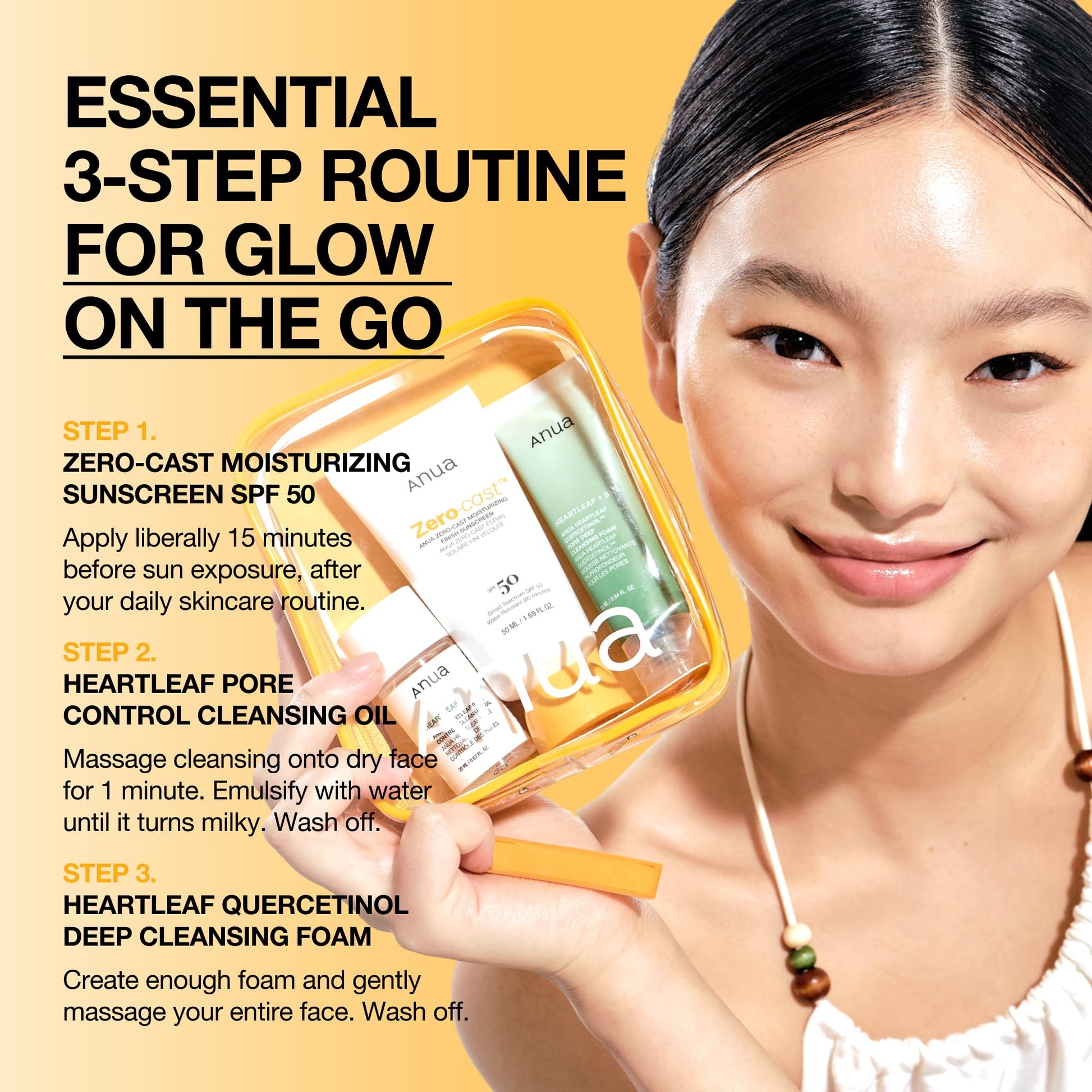 Anua Sun-Ready Travel Kit