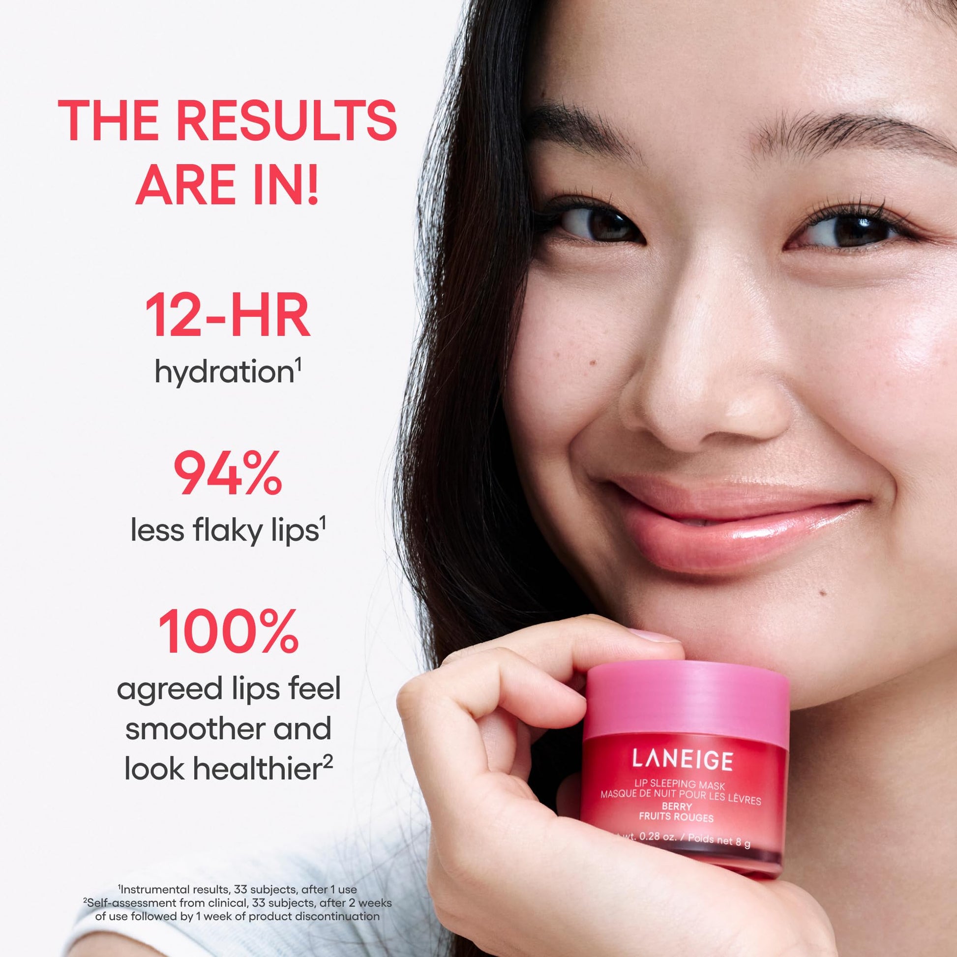 LANEIGE Lip Sleeping Mask: Hydrating & Nourishing Korean Overnight Lip Treatment Mask with Shea