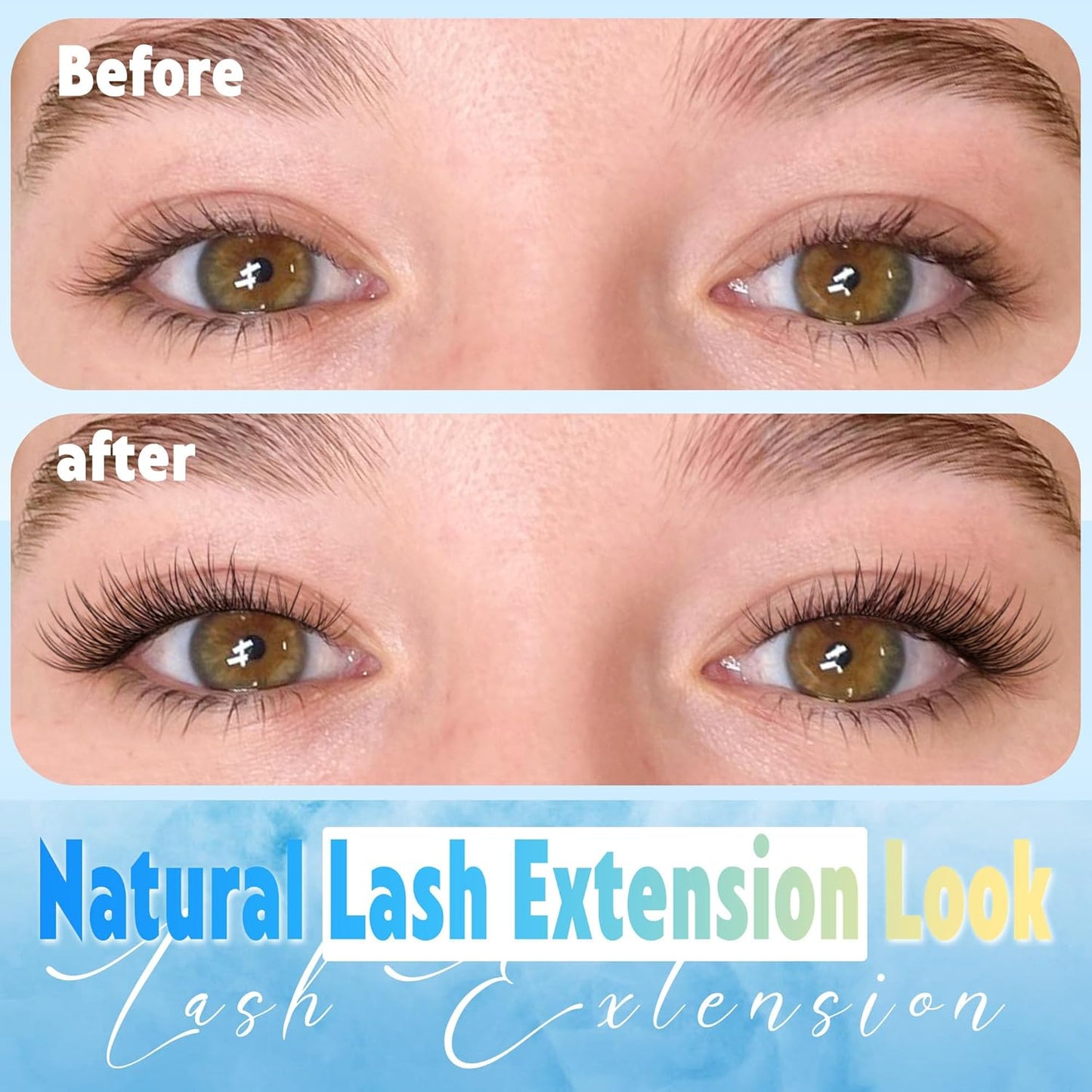 Natural Lash Clusters DIY Lash Extension Wispy Eyelash Clusters C-curly Cluster Eyelash Extension 10-14MM Individual Lashes Eyelash Extension Faux Mink Lash Clusters by Newcally