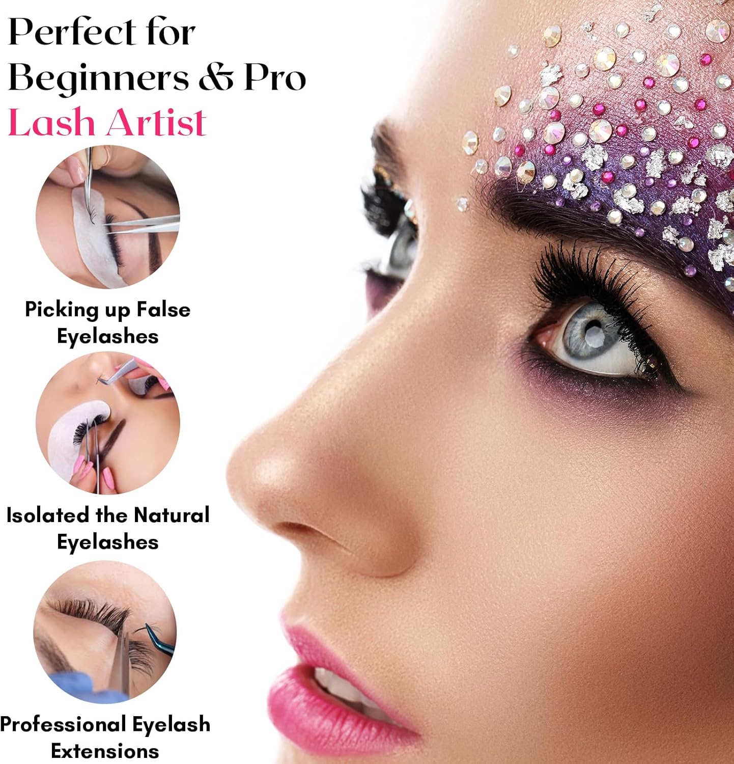 My Lash Tools New Isolation Lash Tweezers For Eyelash Extensions Best for Individual Isolation & Classic Lashes Japanese Stainless Steel Lightweight Precision Lashing Twisers (CEC-JP/05)