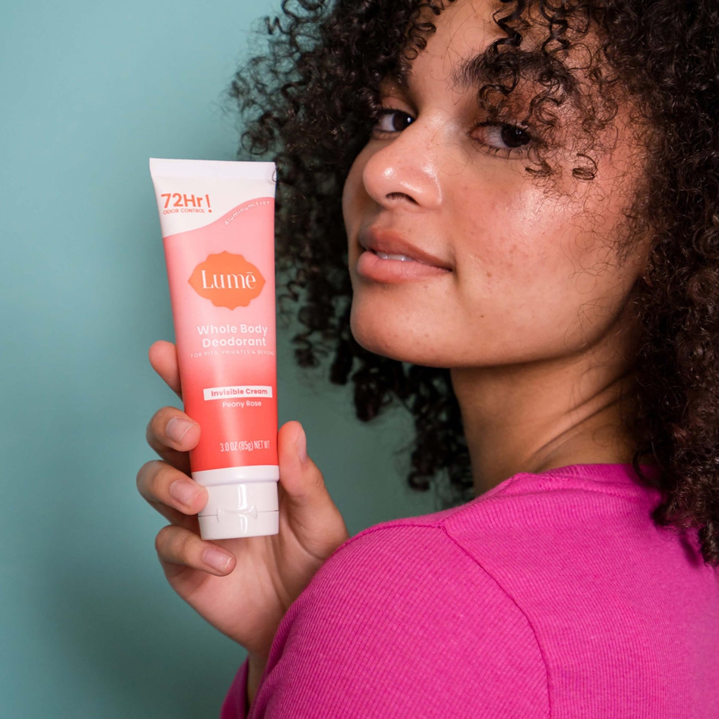 Lume Whole Body Deodorant - Cream Tube - 3 oz (Peony Rose)