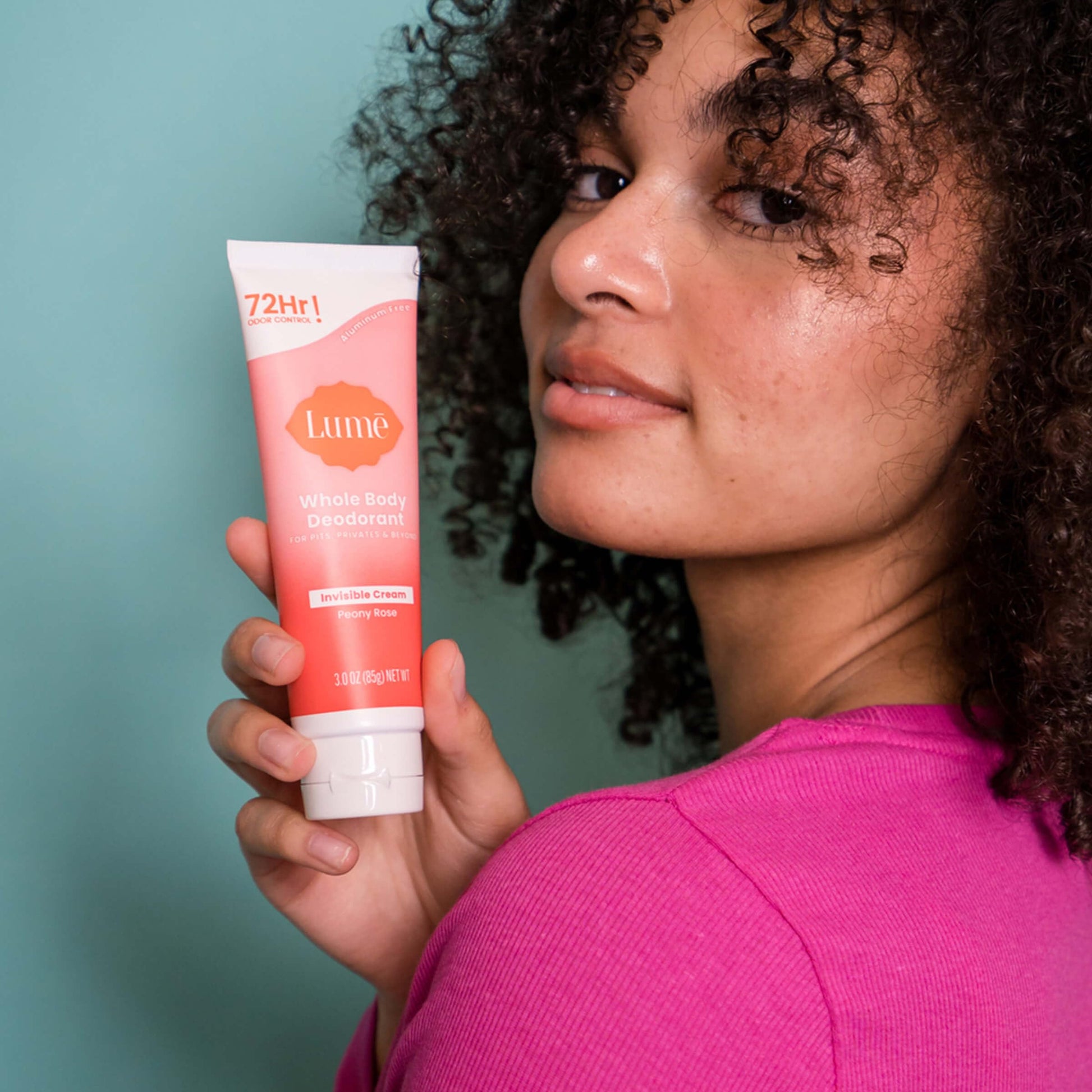Lume Whole Body Deodorant - Cream Tube - 3 oz (Peony Rose)
