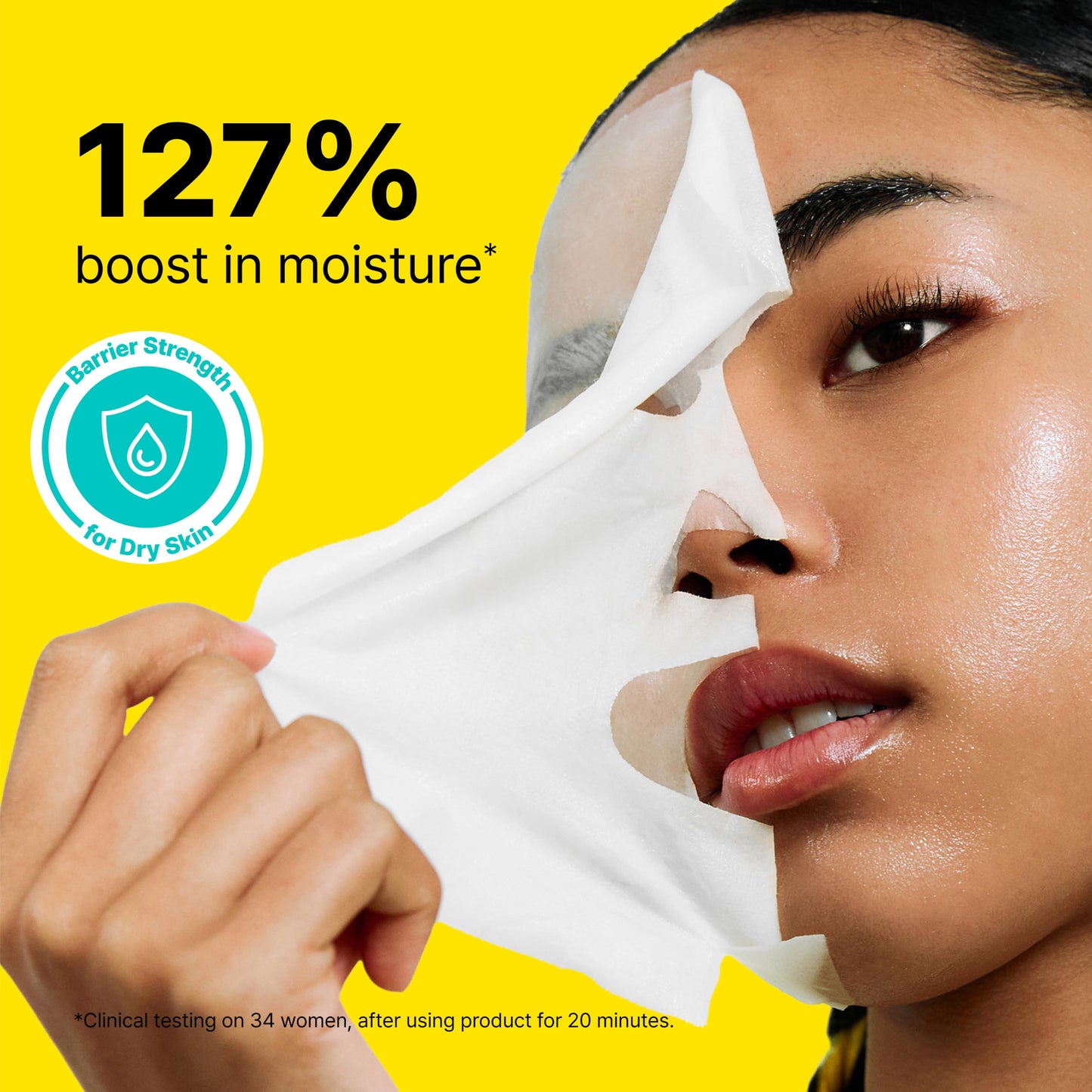 Dr.Jart+ Ceramidin Skin Barrier Moisturizing Korean Face Mask with Ceramide NP and Panthenol |