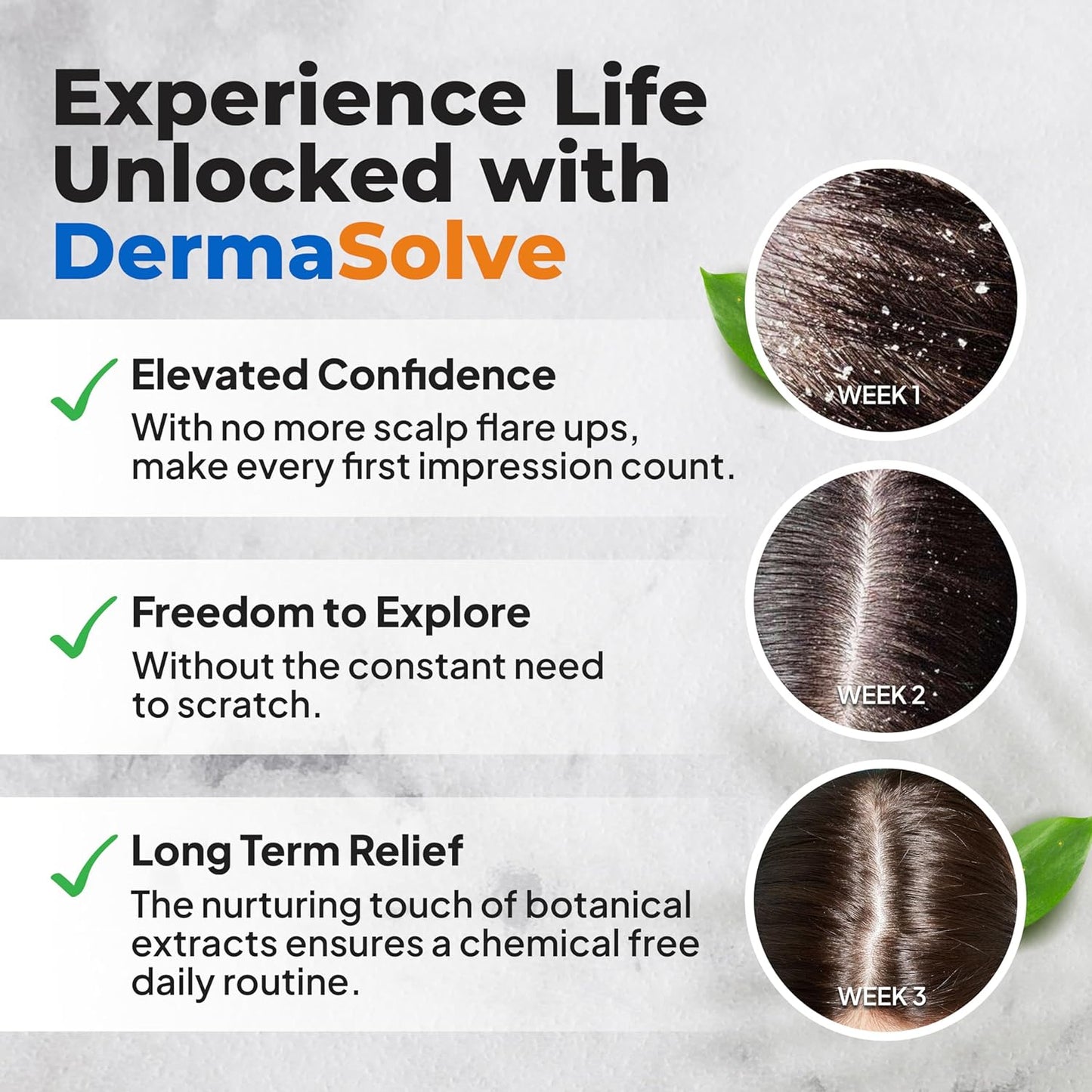 Dermasolve Psoriasis & Dandruff Oil, Dermatologist Approved for Flaky Scalp Relief