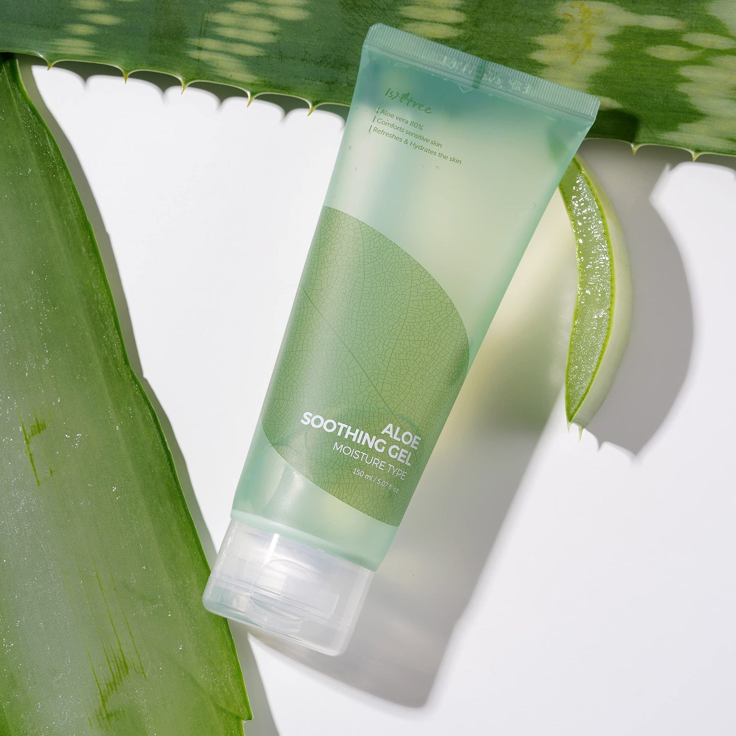 IsNtree Aloe Soothing Gel, Moisture 150ml, 5.07 fl.oz | Aloe vera 80% | Comforts sensitive skin |
