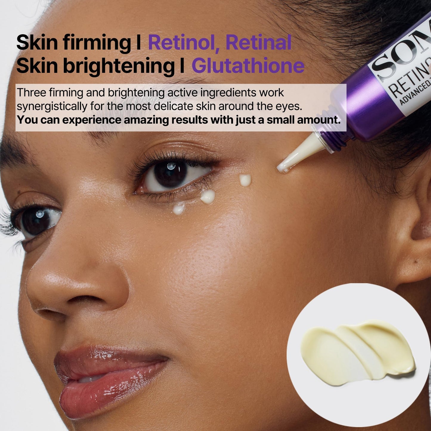 SOME BY MI Retinol Intense Advanced Triple Action Eye Cream – 1.01Oz, 30ml – Korean Retinol Under