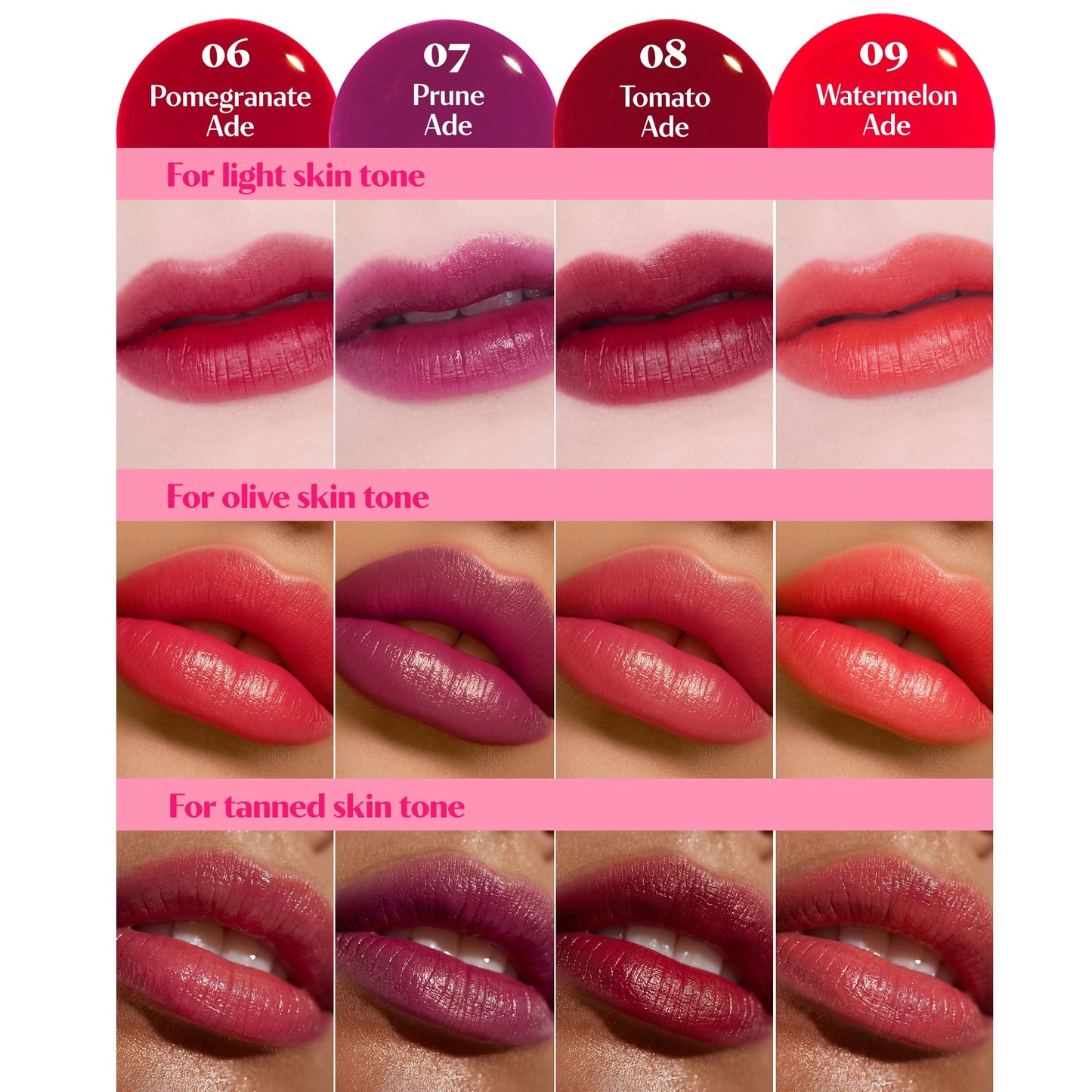 ETUDE Dear Darling Water Tint – Prune Ade | Korean Lip Stain & Lip Tint for Hydrated Pink Lips