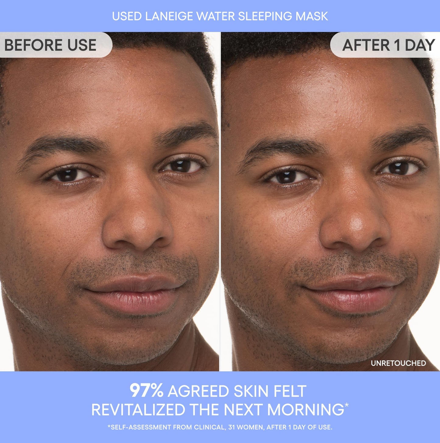 LANEIGE Water Sleeping Mask: Hydrating Korean Overnight Face Mask with Hyaluronic Acid Blend &