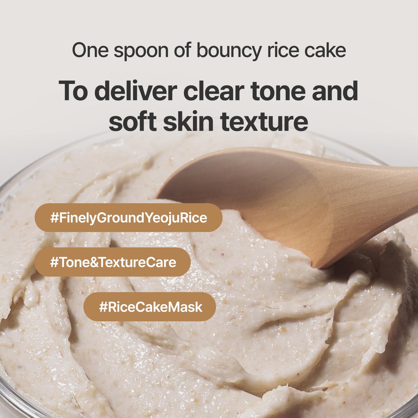 I'm From Rice Mask, Soft Exfoliating Wash-Off Rice Mask, Glass&Dewy, Hydration, Korean Skin Care
