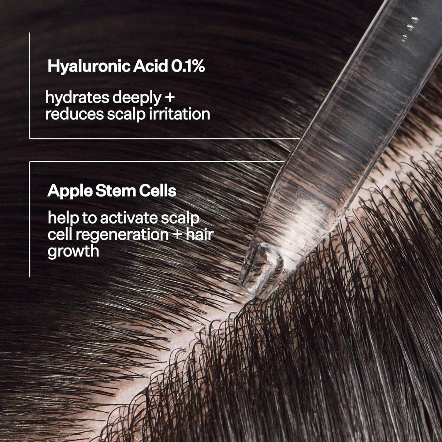 Act+Acre Cold Processed Stem Cell Scalp Serum | For Thicker, Fuller Looking Hair | Apple Stem Cells, Bamboo Extract, Aloe Vera | Strengthen, Hydrate, Reduce Shedding | Vegan, Color Safe | 2.2 Fl Oz