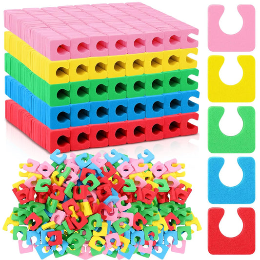 Mumufy 1000 Pcs Individual Pedicure Toe Separators Soft Foam Toe Spacers Comfortable Finger Toe