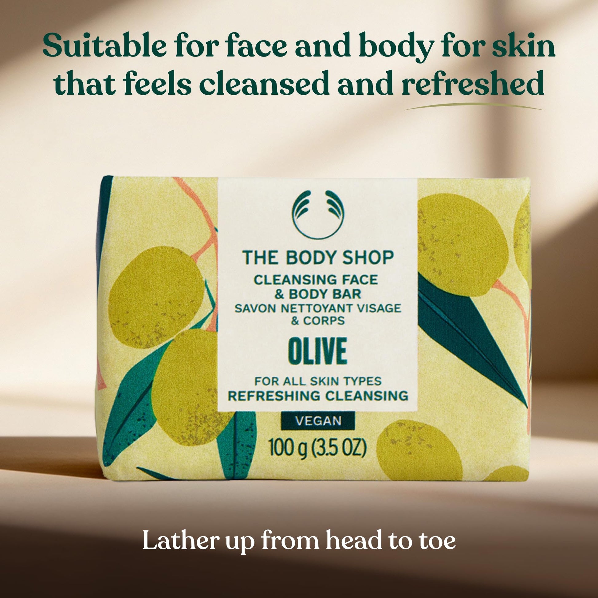 The Body Shop Olive Soap, 3.5 Ounce