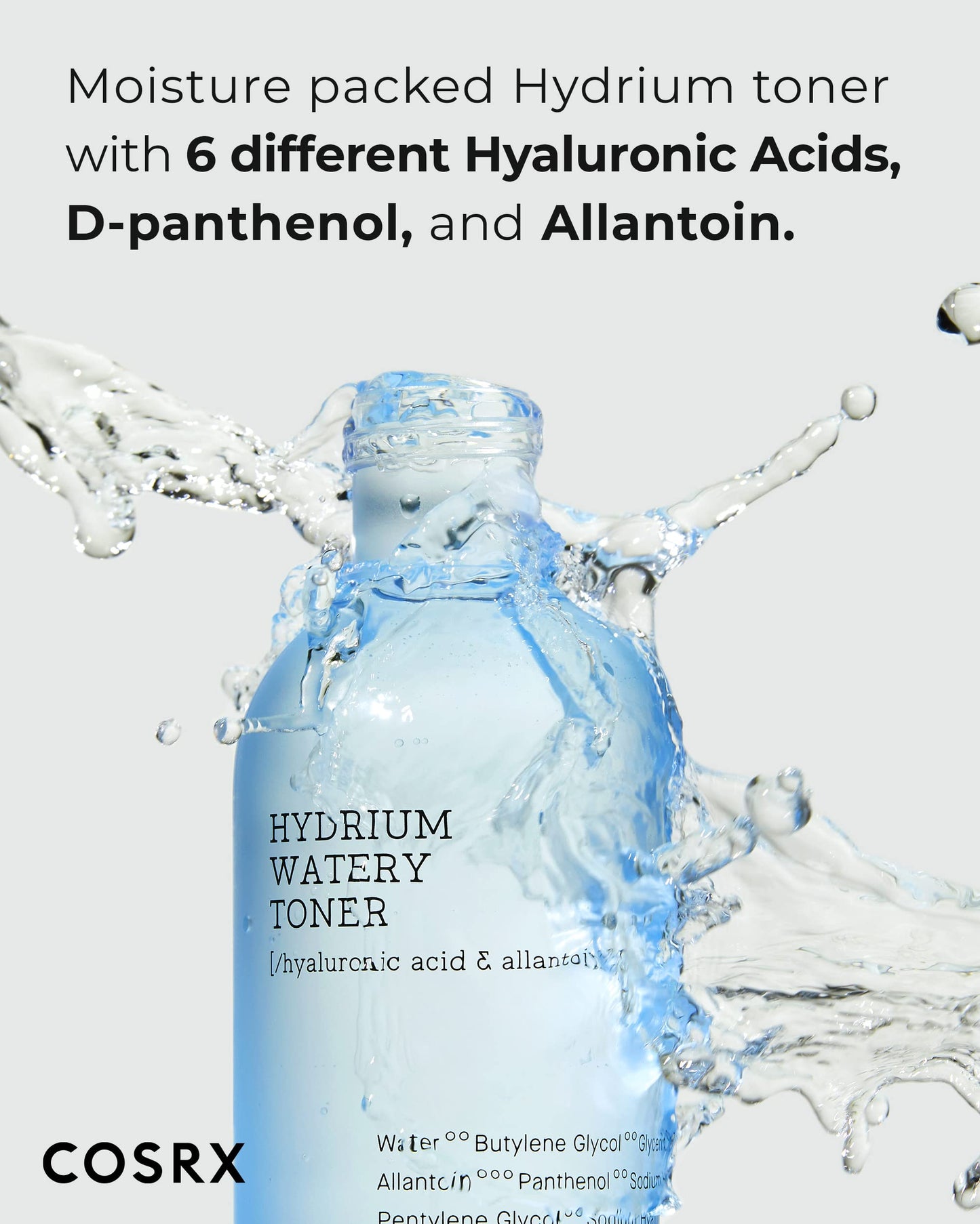 COSRX 6 Hyaluronic Acids Hydrating Toner, 5.07 fl.oz