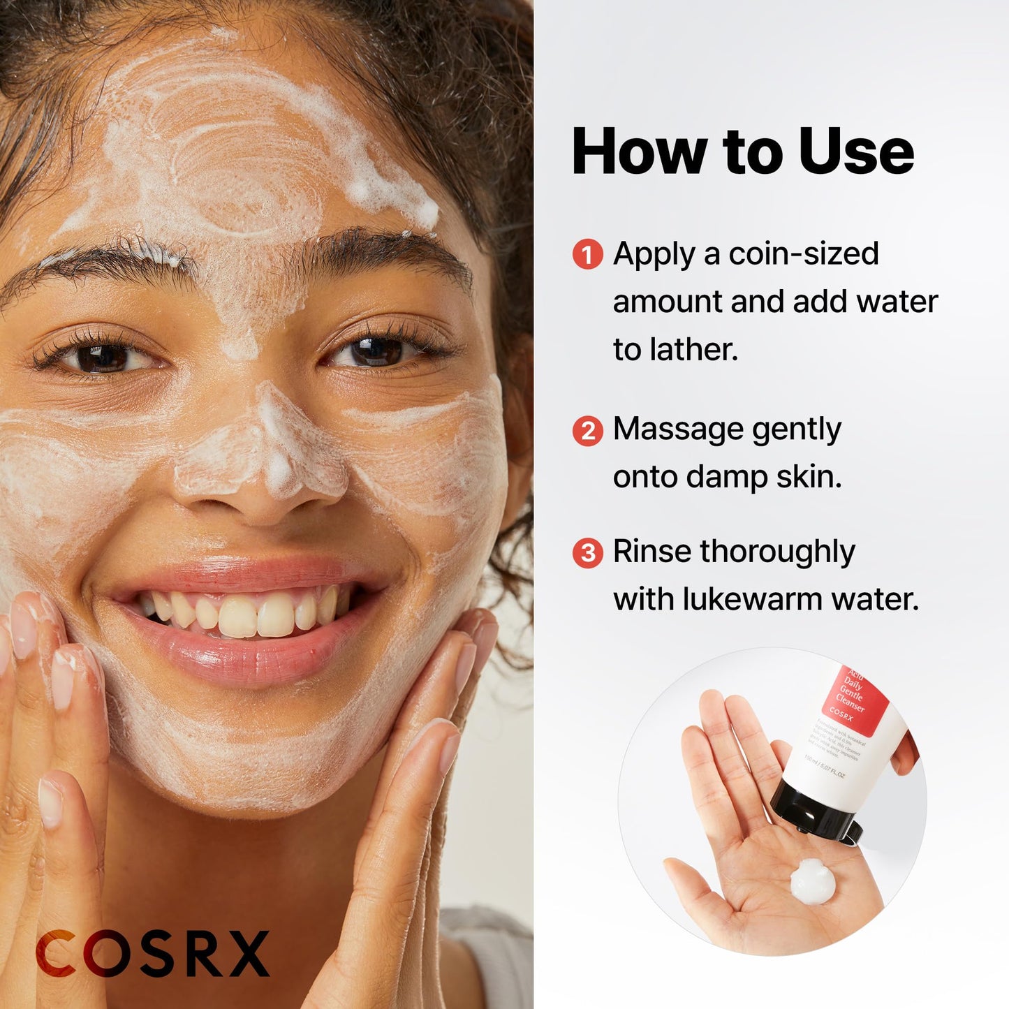 COSRX Salicylic Acid Daily Gentle Cleanser