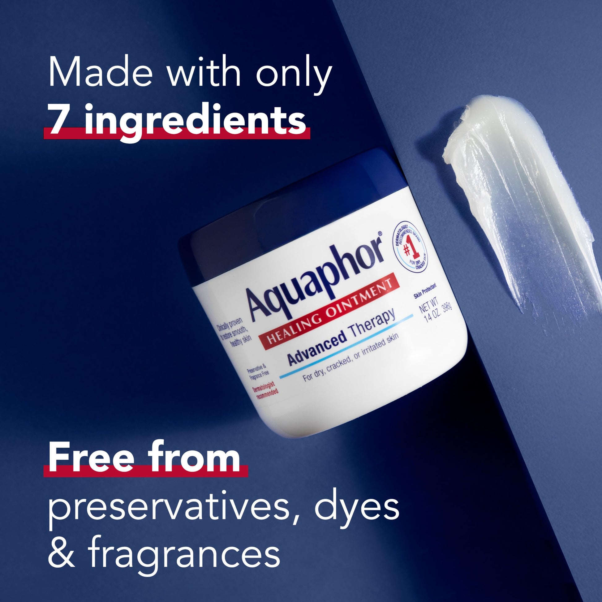 Aquaphor Advanced Therapy Healing Ointment Skin Protectant, 14 OZ
