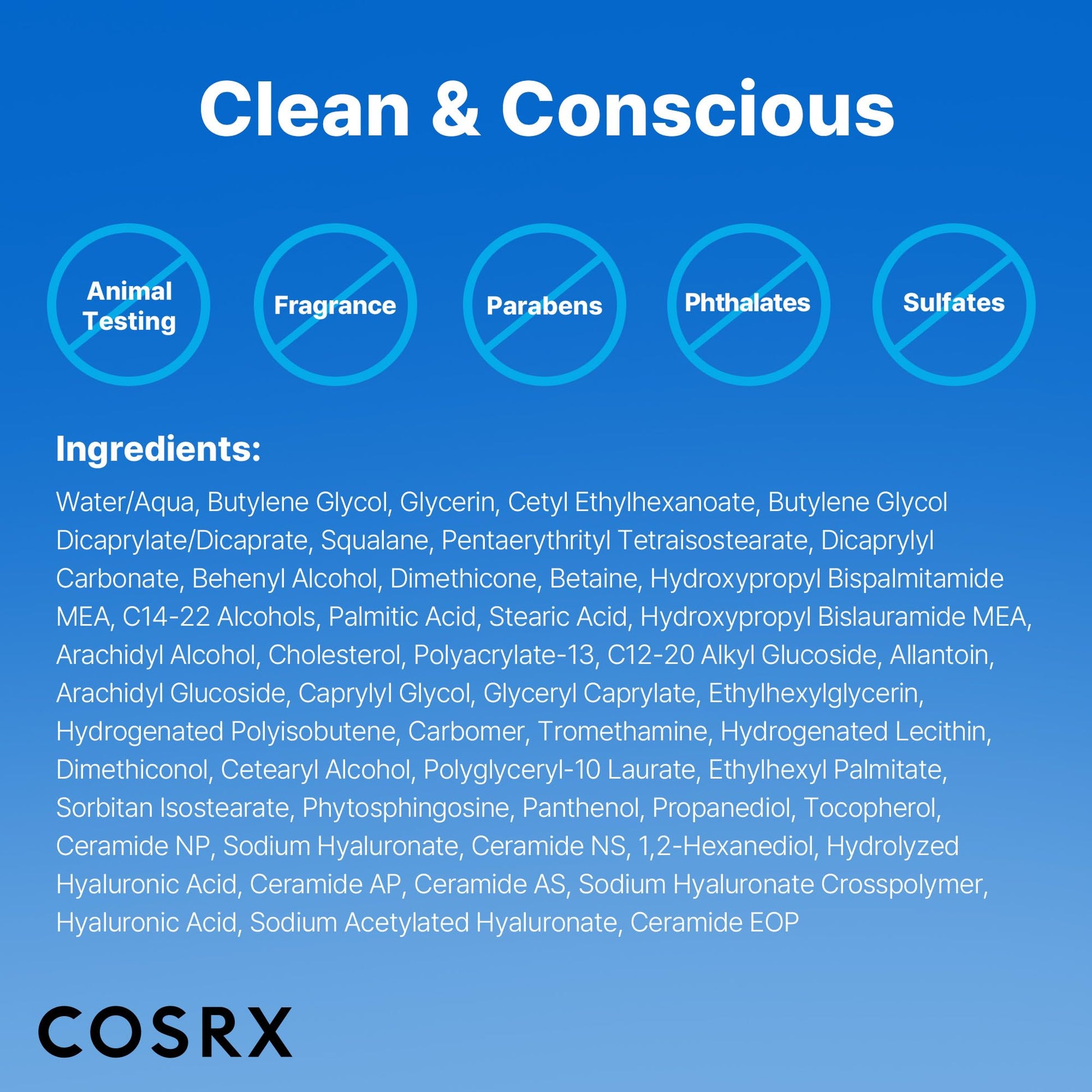 COSRX Mini 7X Ceramide Moisturizer for Face, Barrier Repair Face Cream