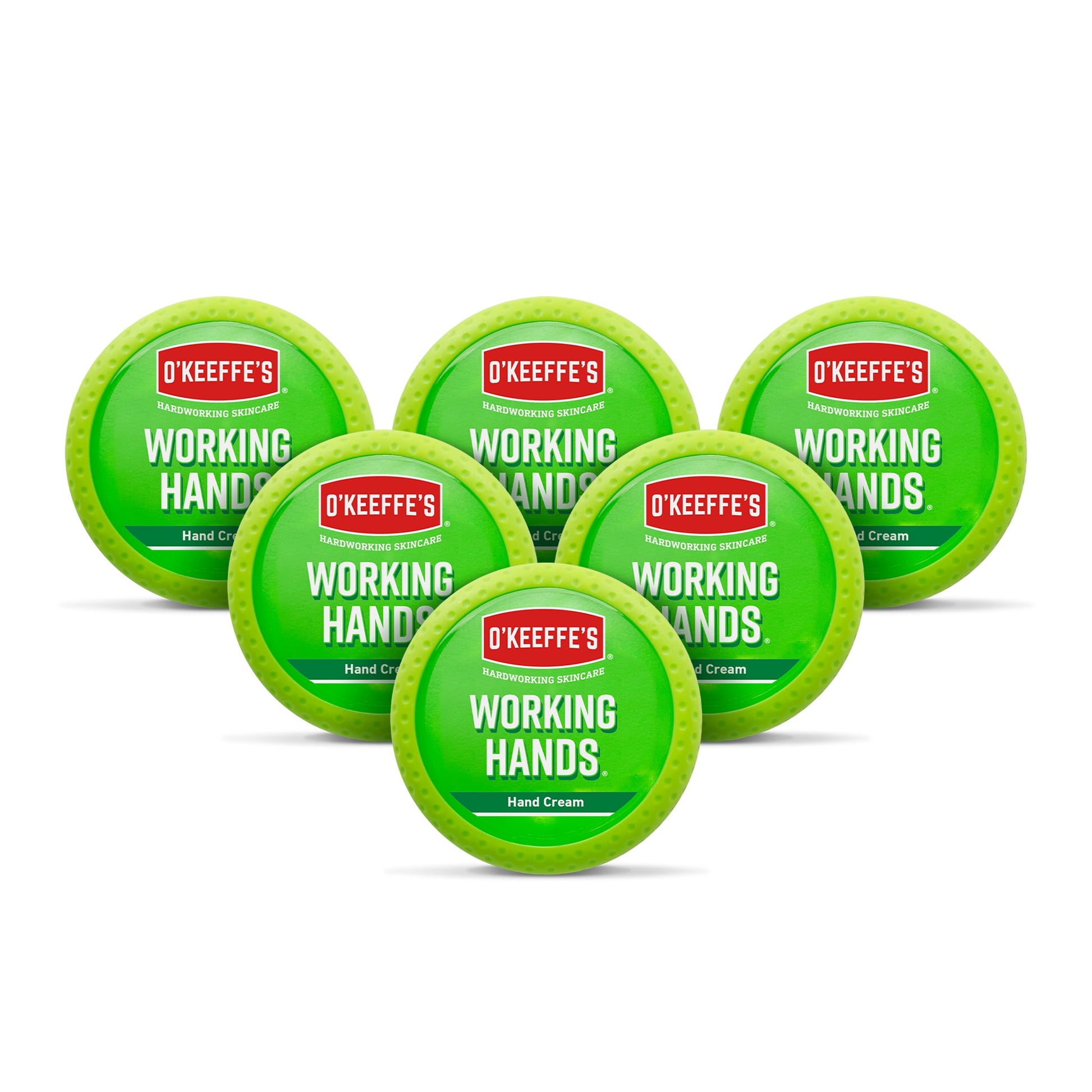 O'Keeffe's K0350002-6 Working Hands Hand Cream in Jar (6 Pack), 3.2 oz