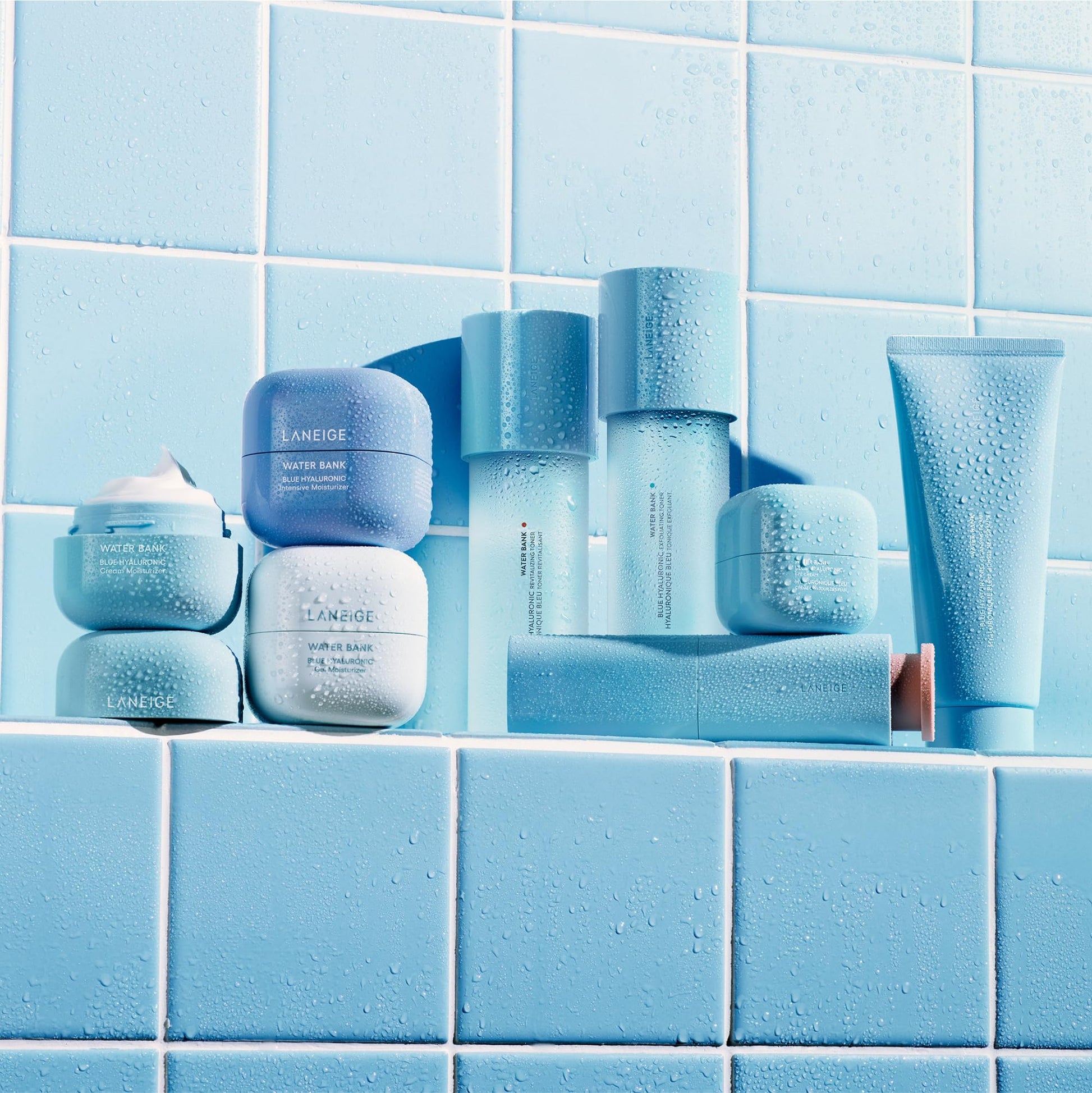 LANEIGE Water Bank Blue Hyaluronic Eye Cream: Hydrating Eye Treatment with Niacinamide & Caffeine
