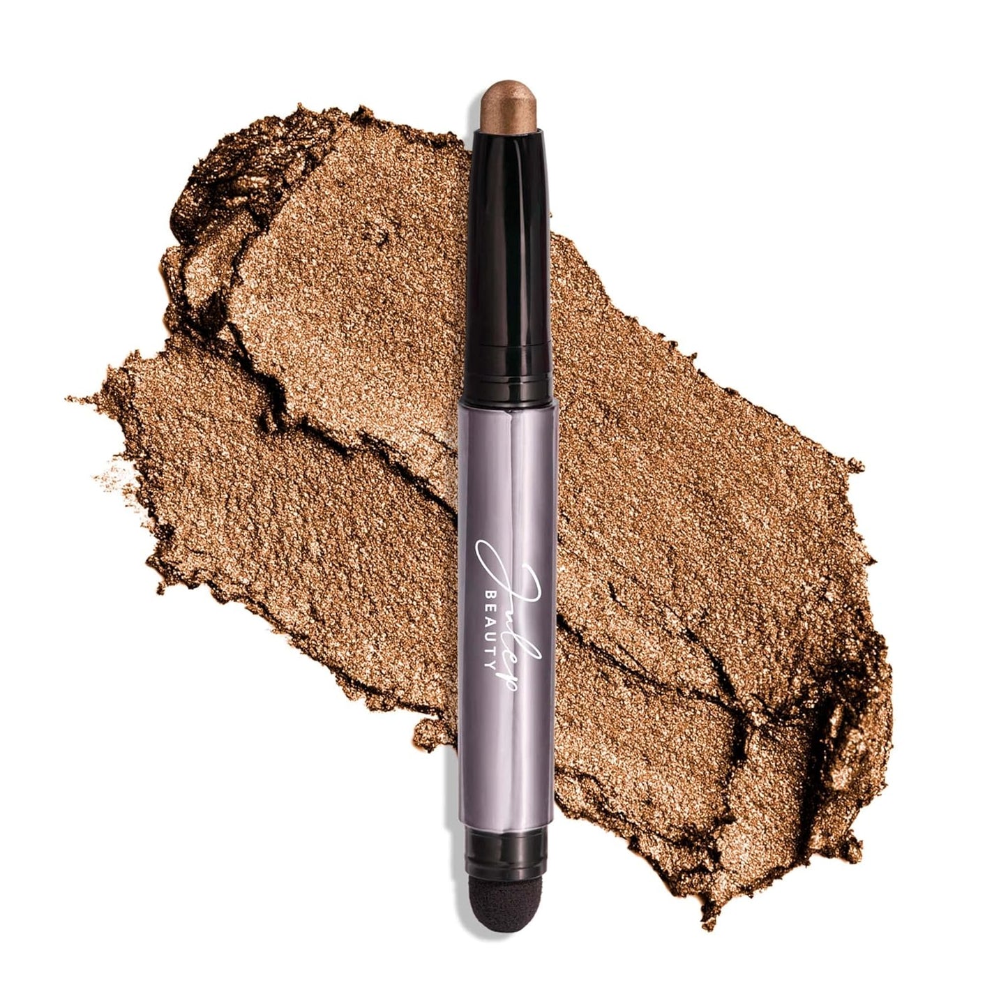Julep Eyeshadow 101 Cream-to-Powder Waterproof Shadow Stick – Bronze Shimmer – Long-Lasting, Crease-Proof, Luminous Honey Brown Shimmer Eyeshadow with Built-in Smudger
