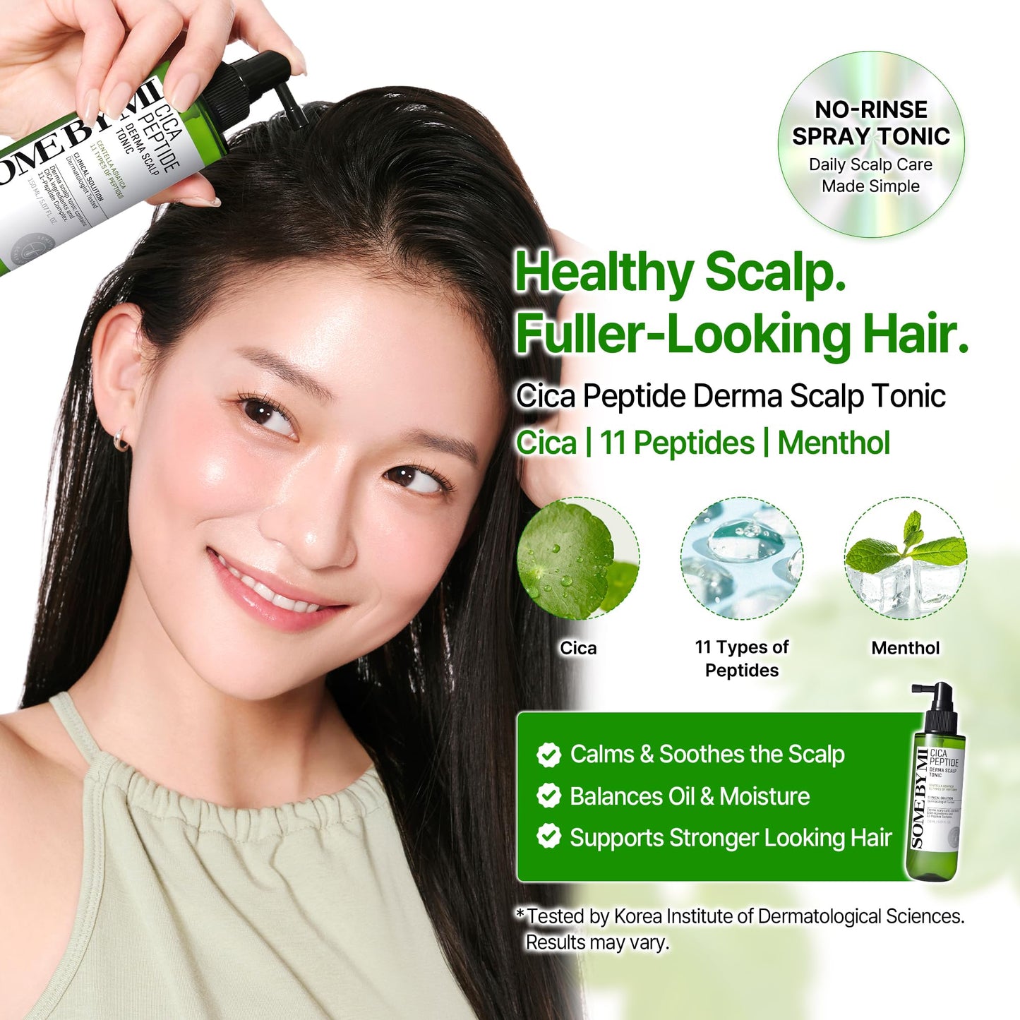 SOME BY MI Cica Peptide Derma Scalp Tonic 5.07 fl oz