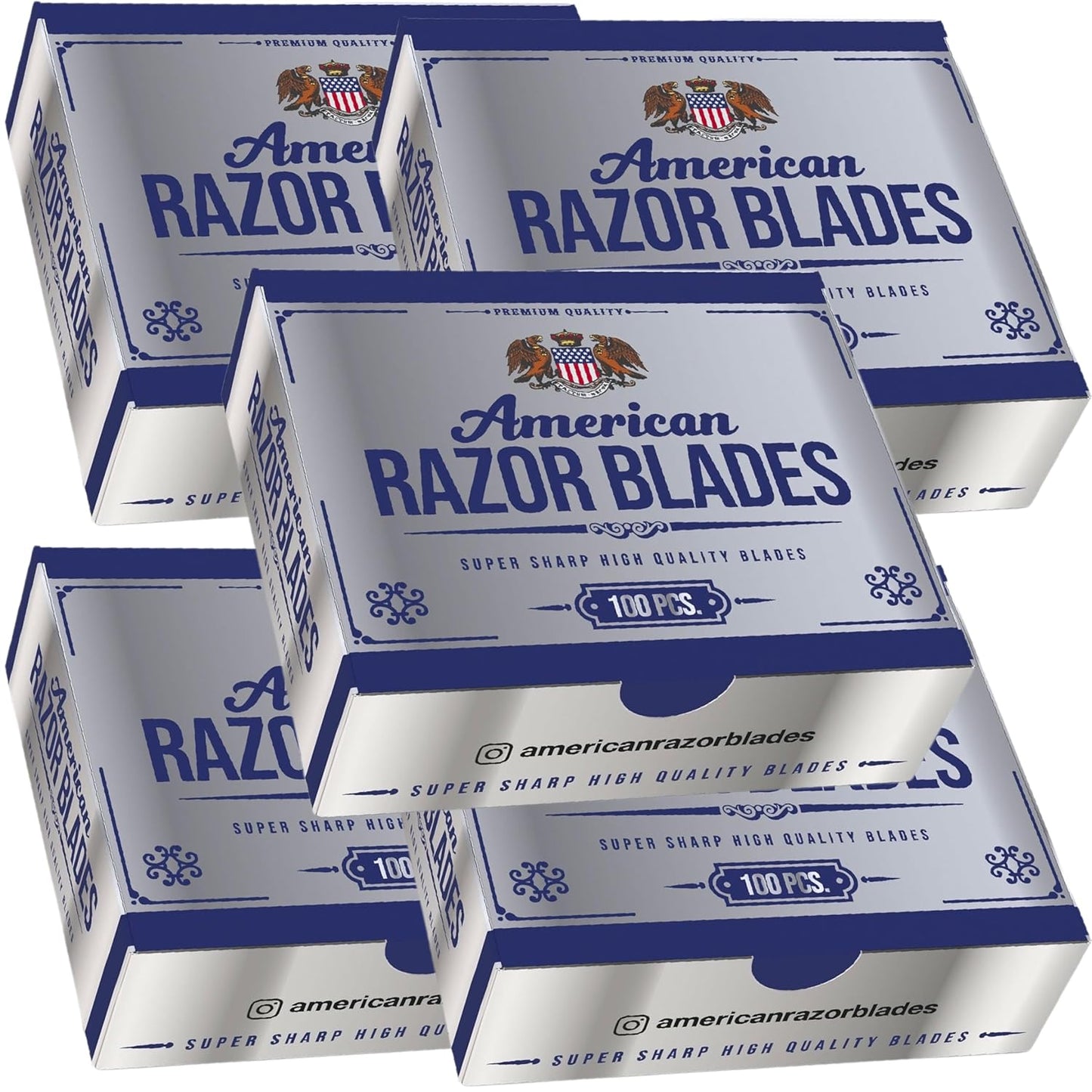 American Razor Blades from The Shave Factory - Single Edge Razor Blades (5)