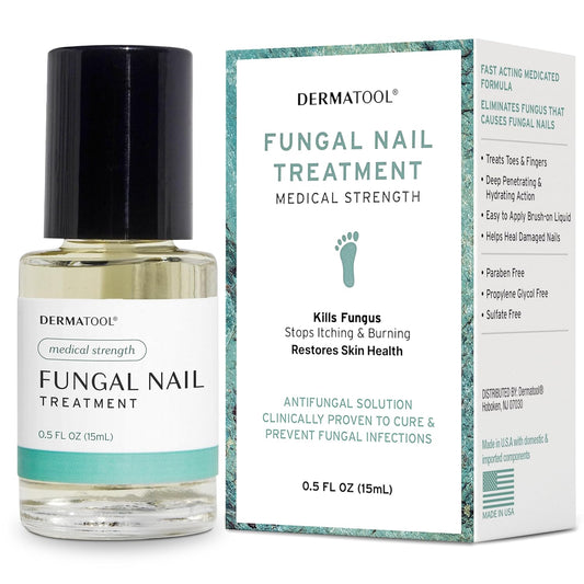 Toenail Fungus Treatment Extra Strength Antifungal Solution and Nail Fungus Treatment for Toenail - Repairs Fungal Damaged, Yellow, Thick, Discolored Nails - Fingernails and Toe Nail Fungus Treatments