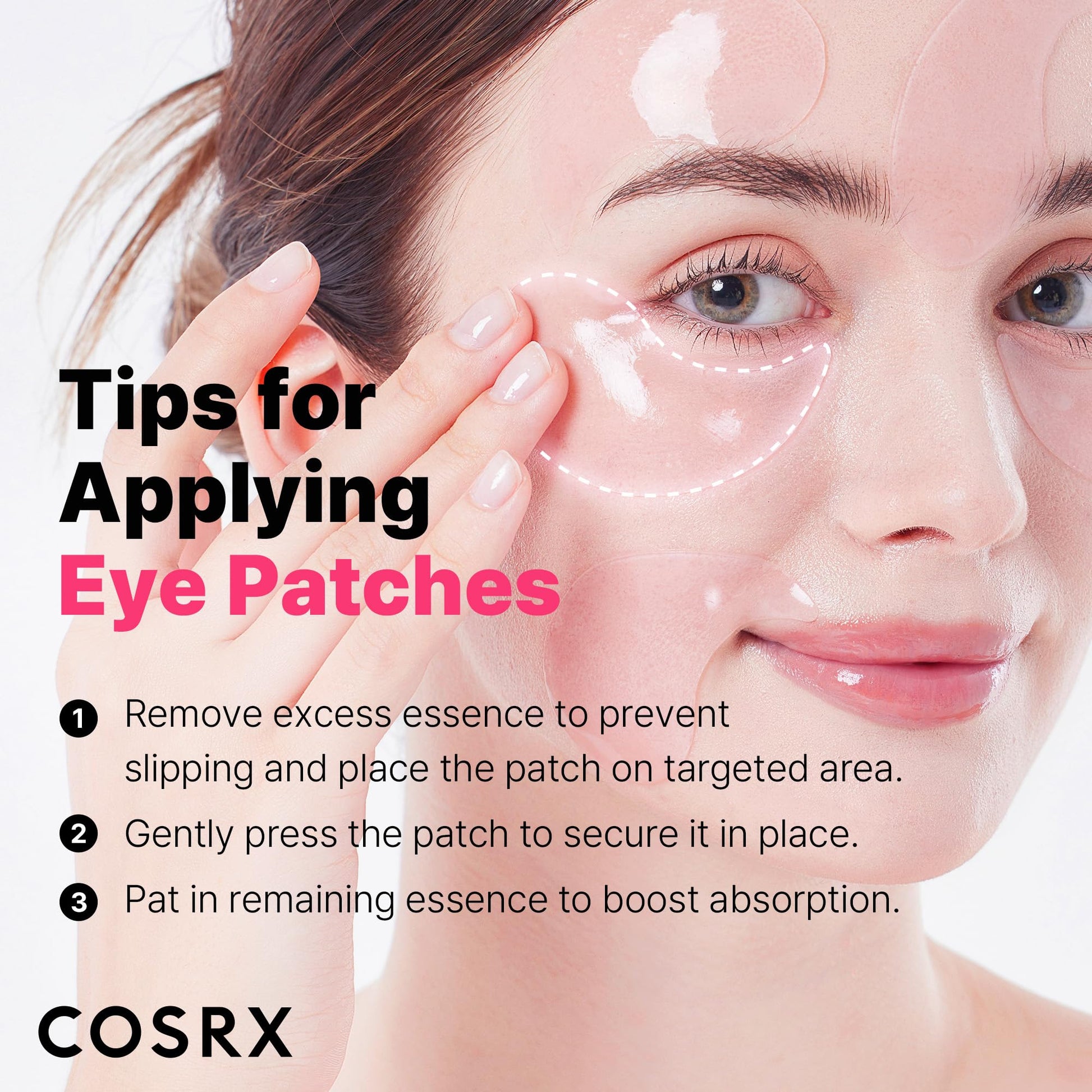 COSRX Limited Pink Edition Pink Peptides Collagen Hydrogel Eye Patch – Valentine’s Day Gifts for
