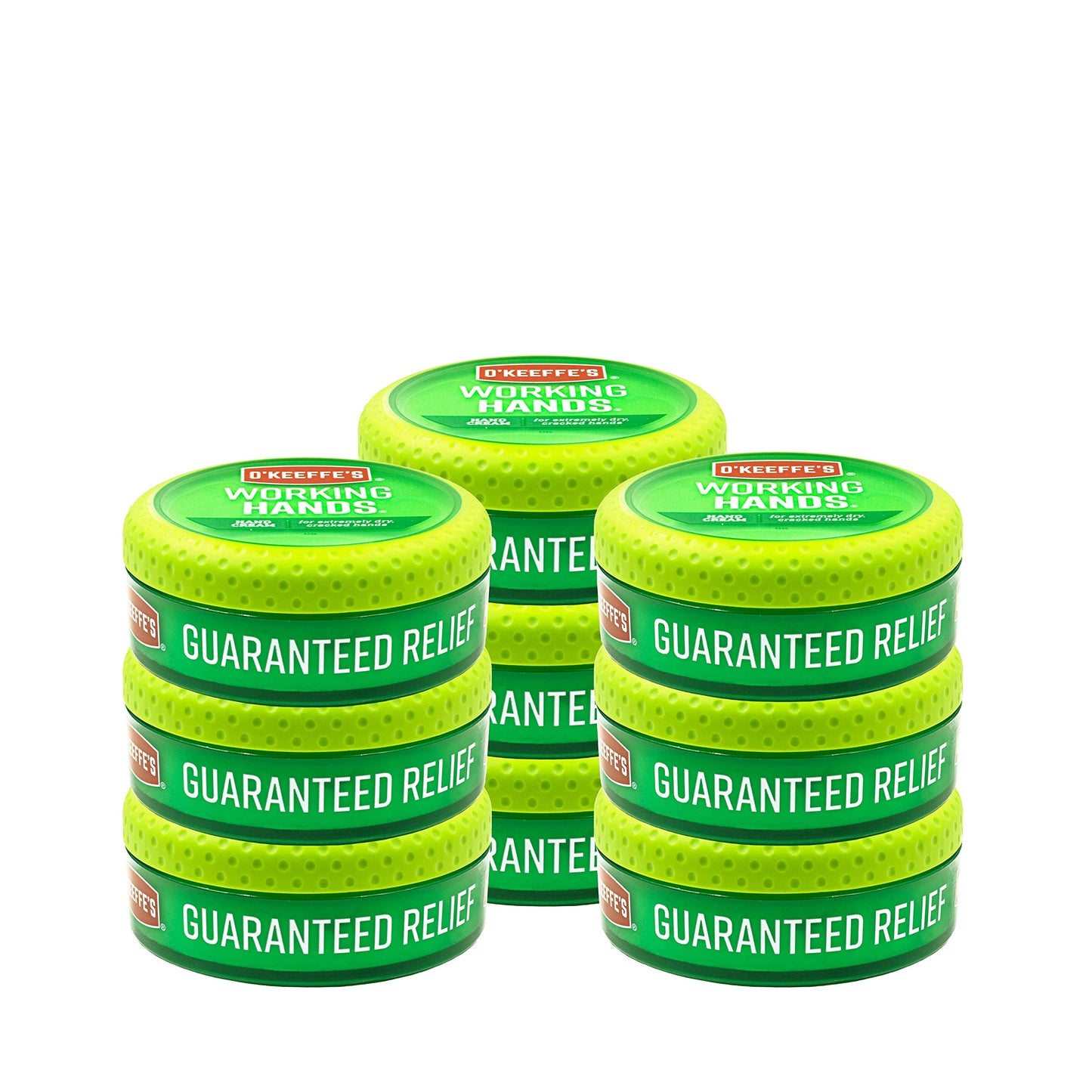 O'Keeffe's K0350002-9 Working Hands Hand Cream in Jar (9 Pack), 3.2 oz